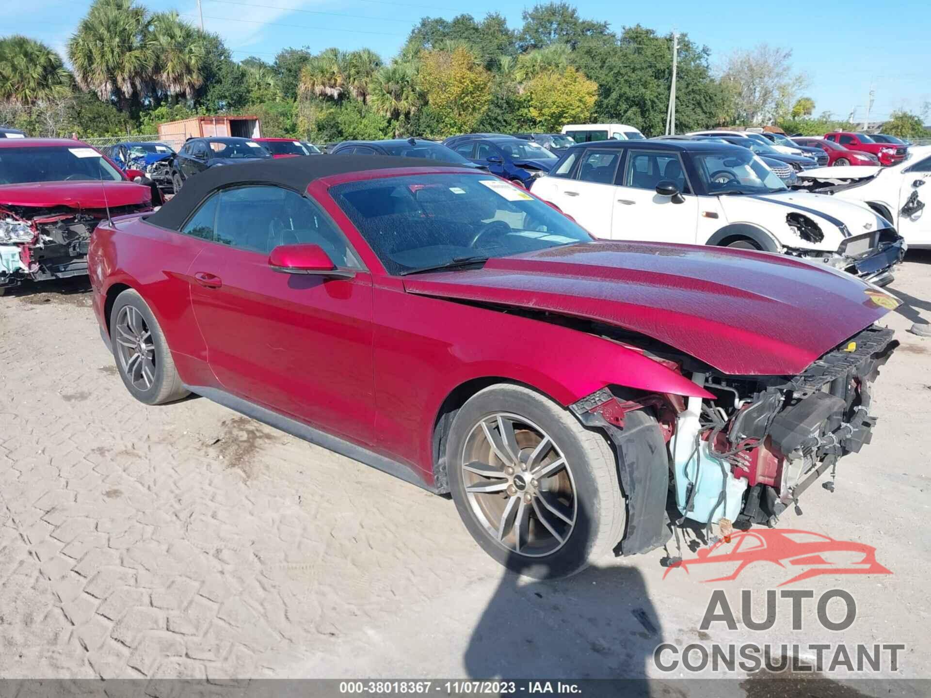 FORD MUSTANG 2017 - 1FATP8UH2H5245264