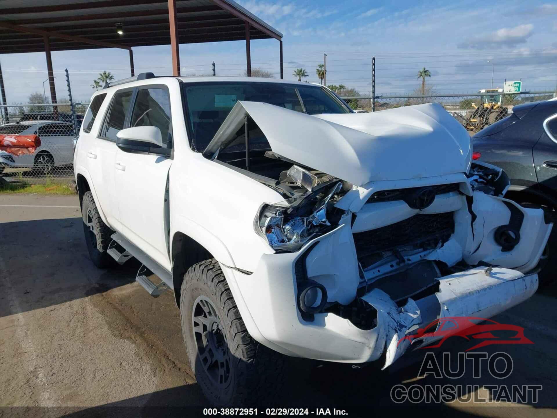 TOYOTA 4RUNNER 2019 - JTEZU5JR4K5203951