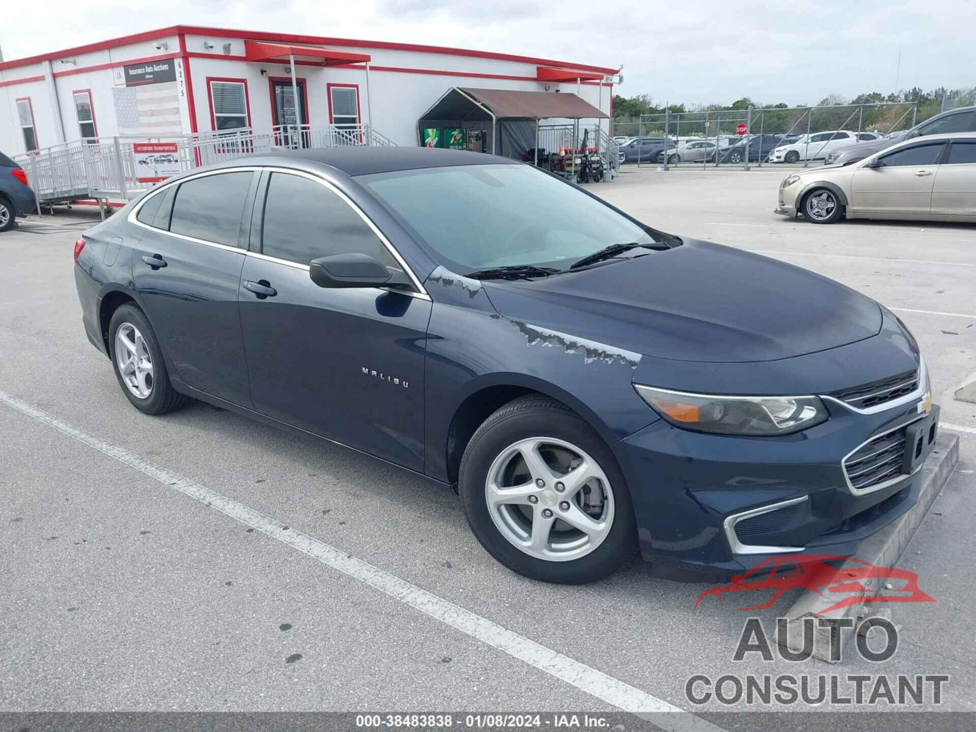 CHEVROLET MALIBU 2016 - 1G1ZC5ST4GF286244