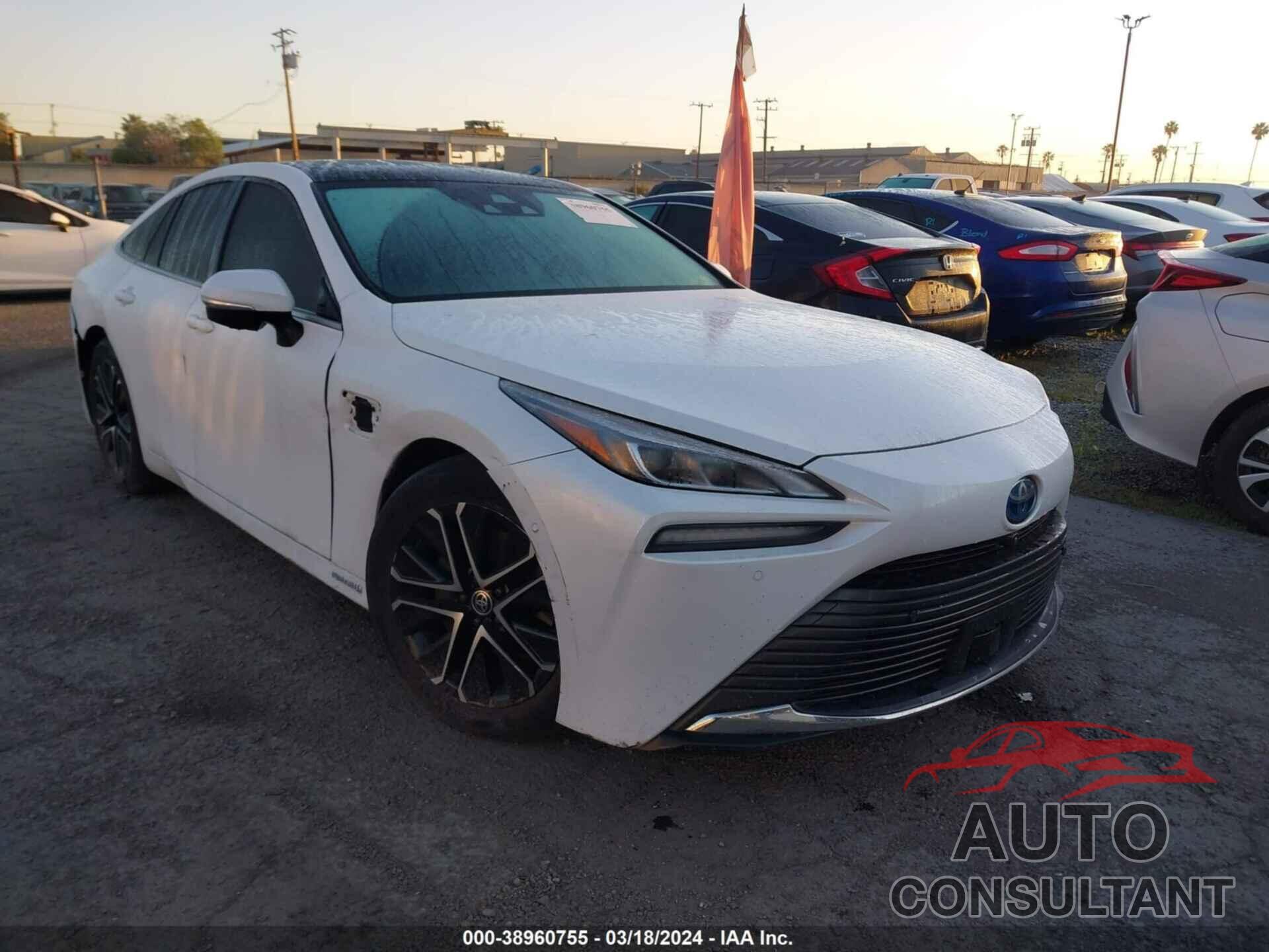 TOYOTA MIRAI 2022 - JTDAAAAA5NA004609