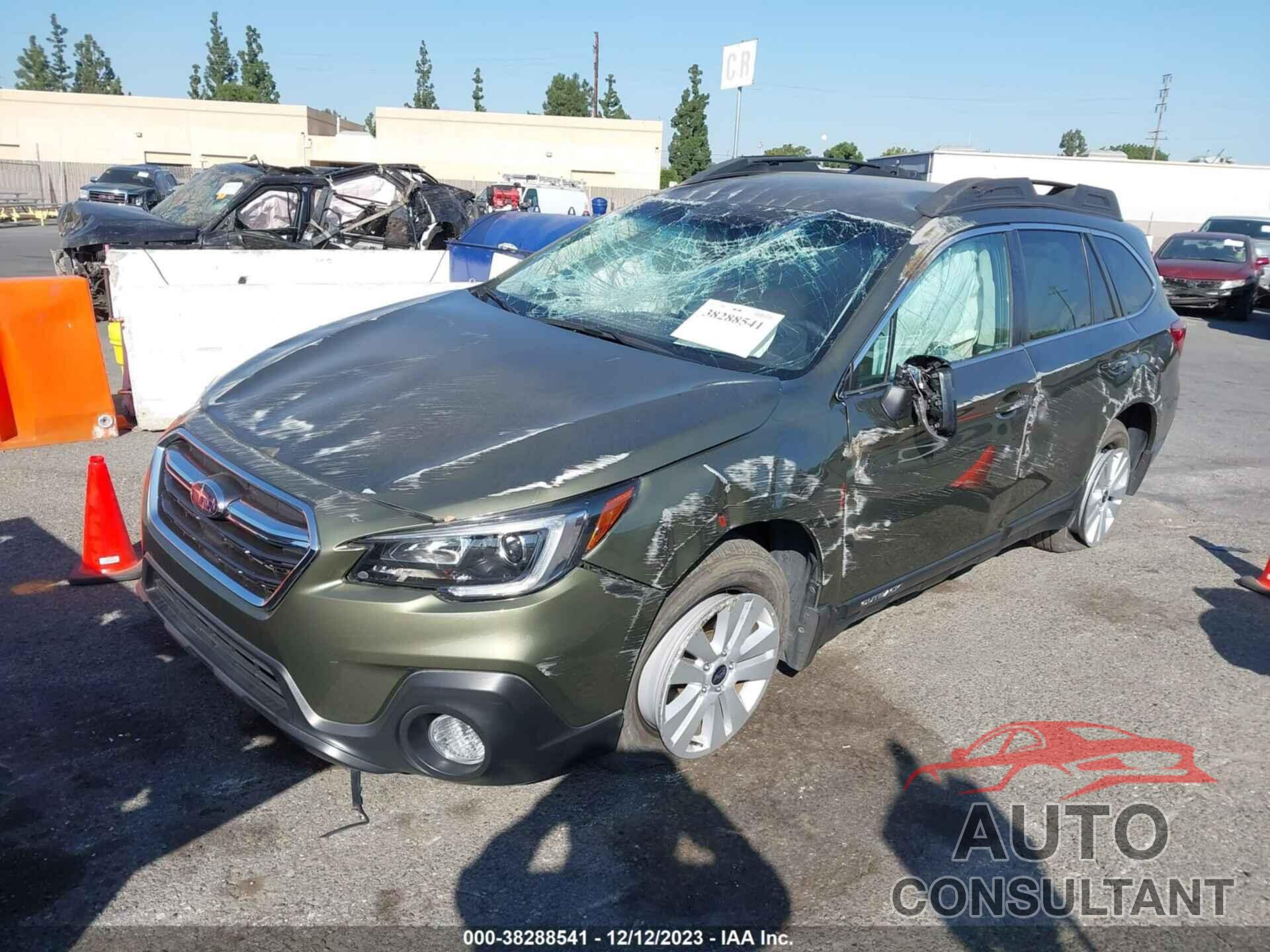 SUBARU OUTBACK 2018 - 4S4BSAFC1J3348041