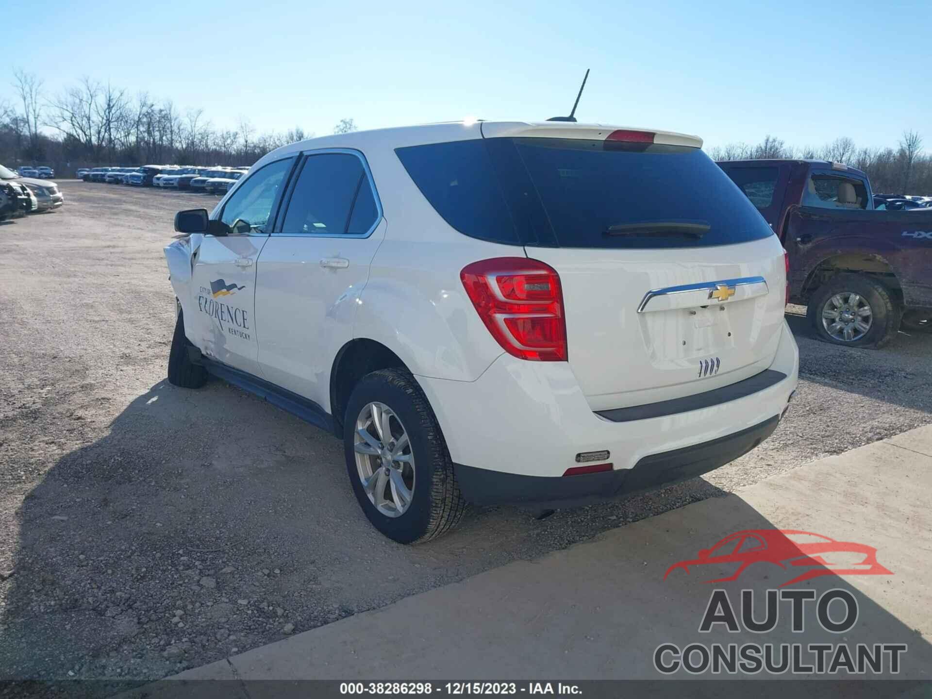 CHEVROLET EQUINOX 2017 - 2GNFLEEK6H6314626