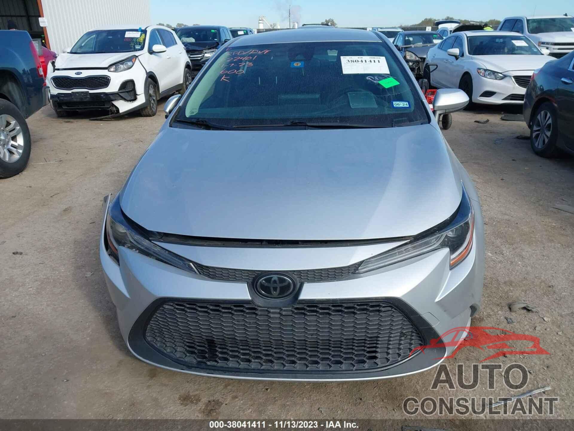 TOYOTA COROLLA 2020 - JTDEPRAE5LJ024020