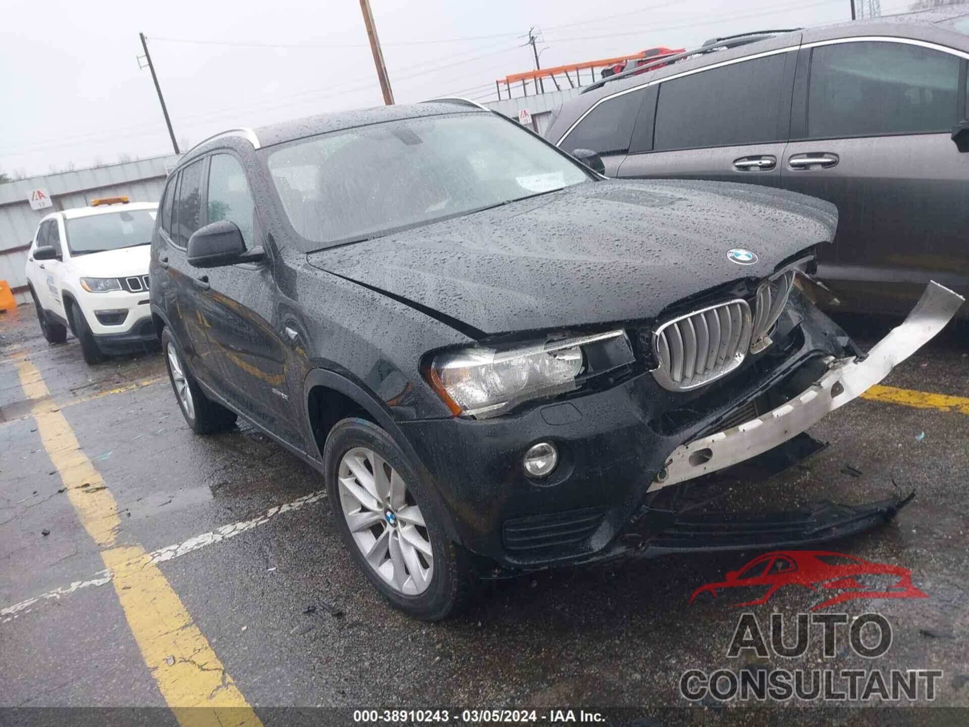 BMW X3 2017 - 5UXWZ7C37H0X42520