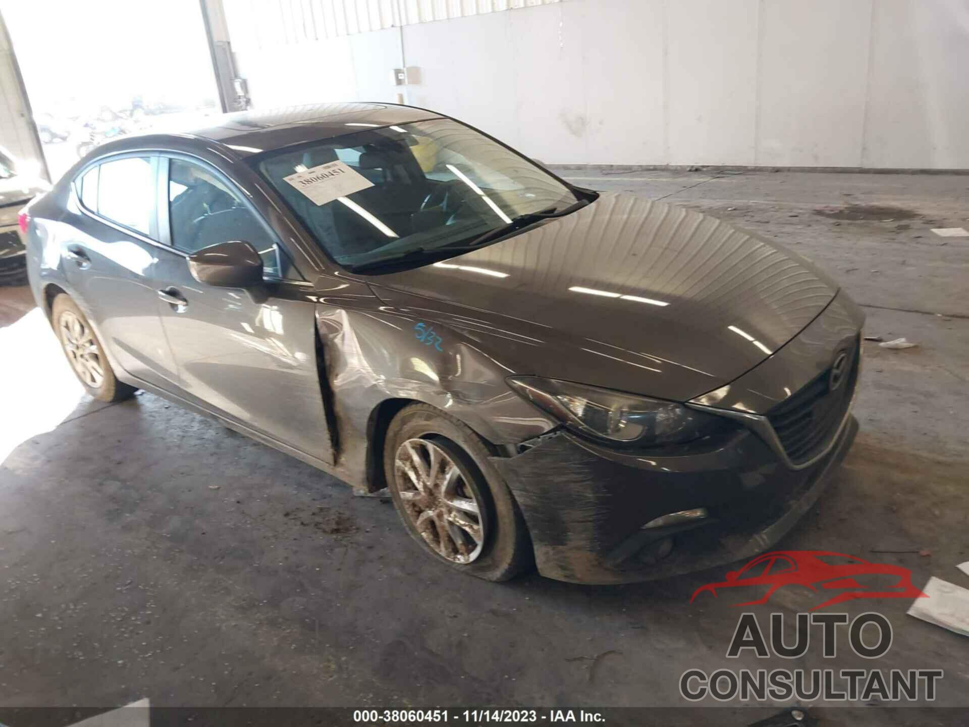 MAZDA MAZDA3 2016 - JM1BM1X77G1346184