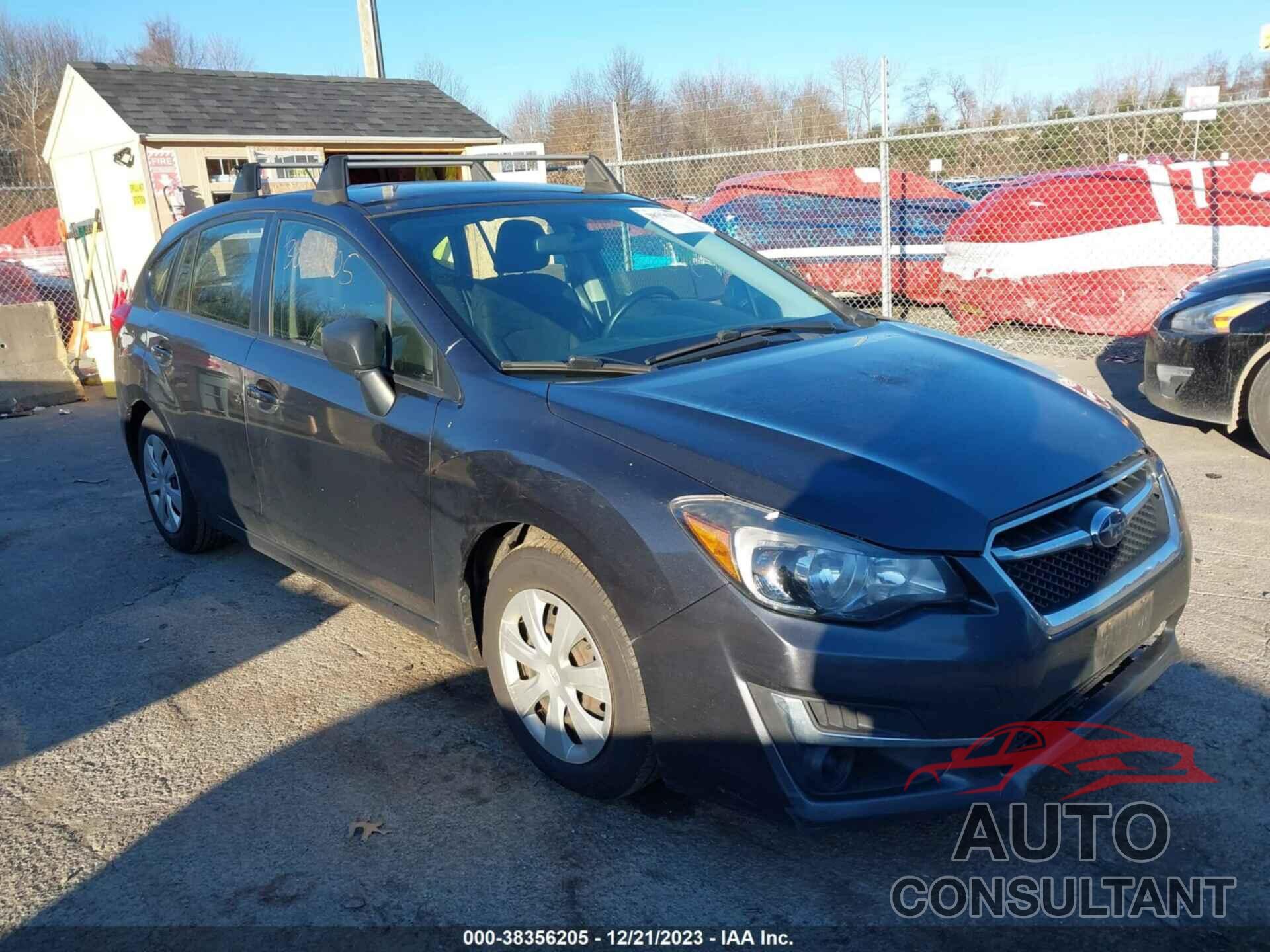 SUBARU IMPREZA 2016 - JF1GPAA66G8230842