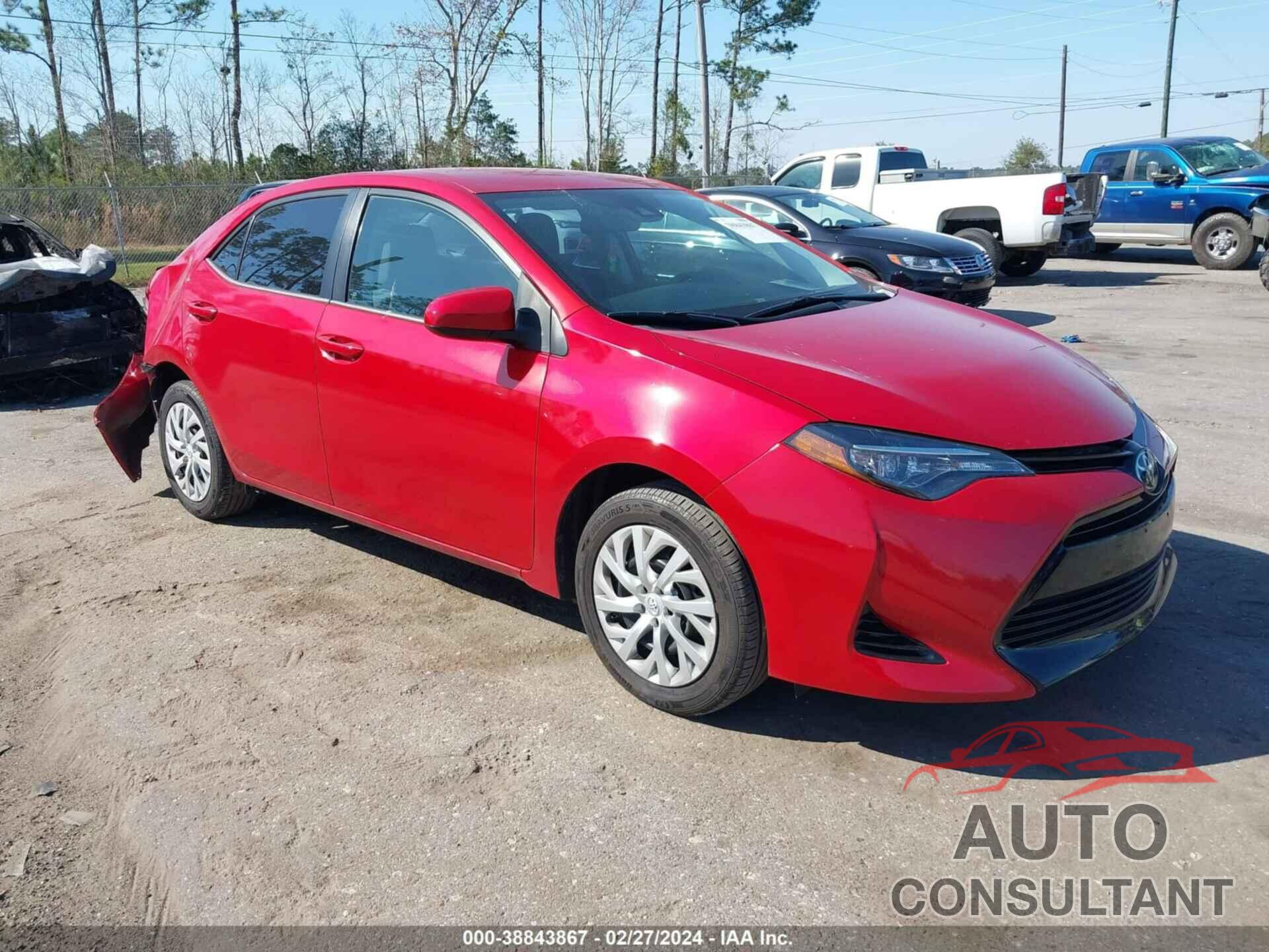 TOYOTA COROLLA 2018 - 5YFBURHE1JP746742