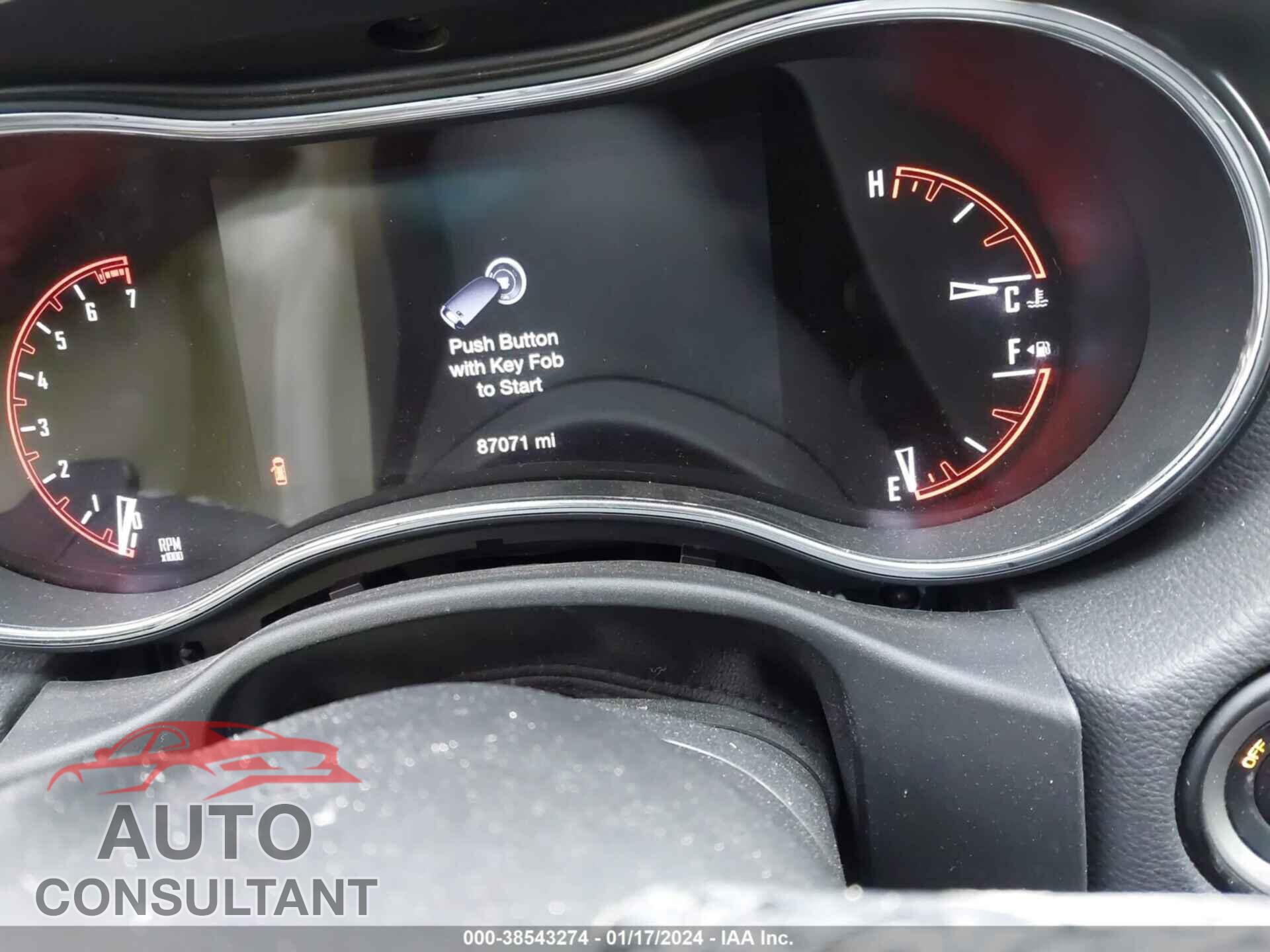 DODGE DURANGO 2018 - 1C4RDJAG6JC462575
