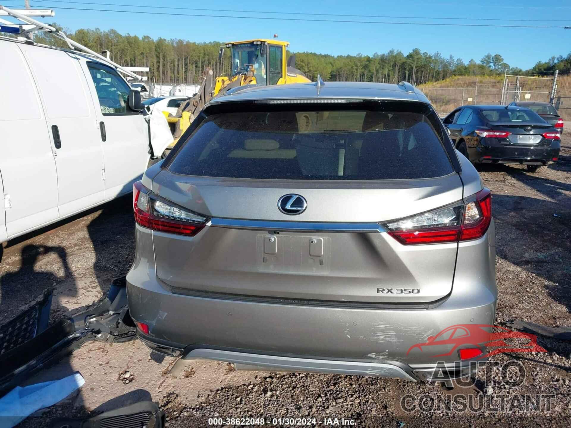 LEXUS RX 350 2022 - 2T2HZMAA5NC260524