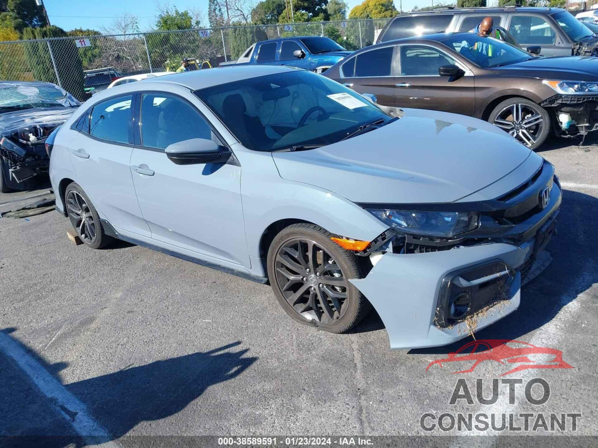 HONDA CIVIC 2021 - SHHFK7H48MU421328