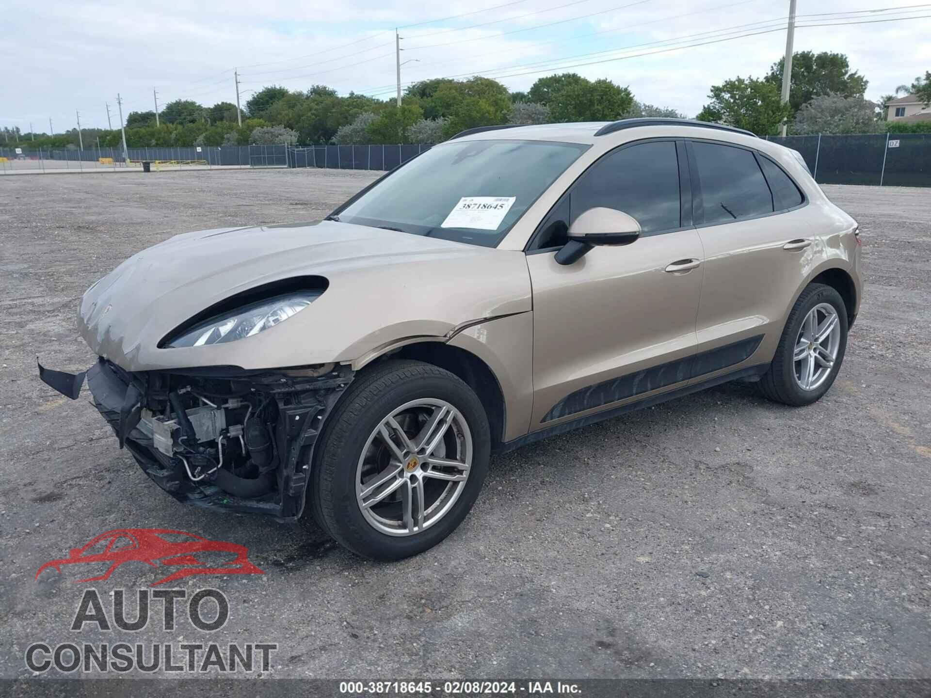 PORSCHE MACAN 2017 - WP1AA2A5XHLB06987