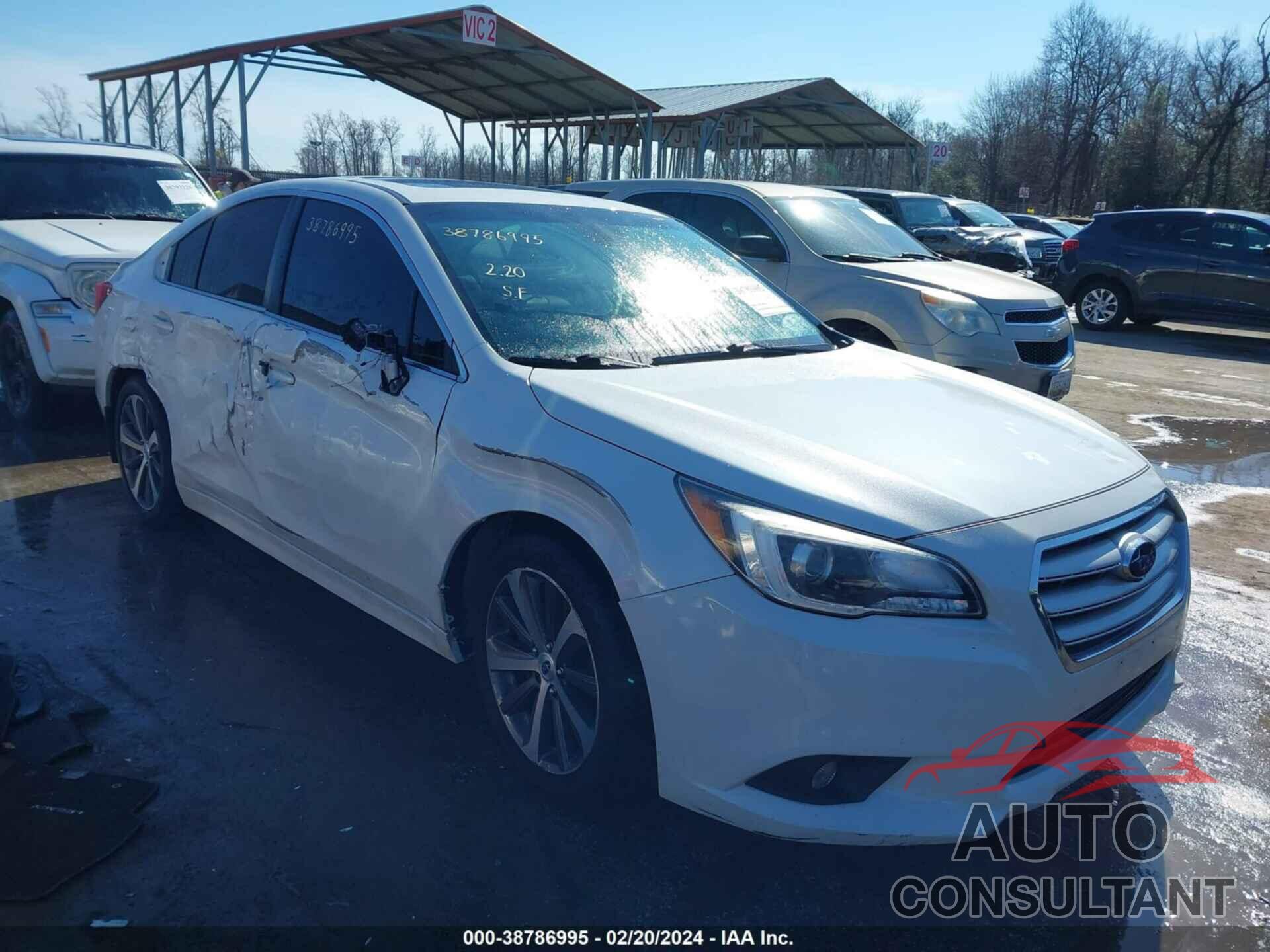 SUBARU LEGACY 2017 - 4S3BNEN69H3058140