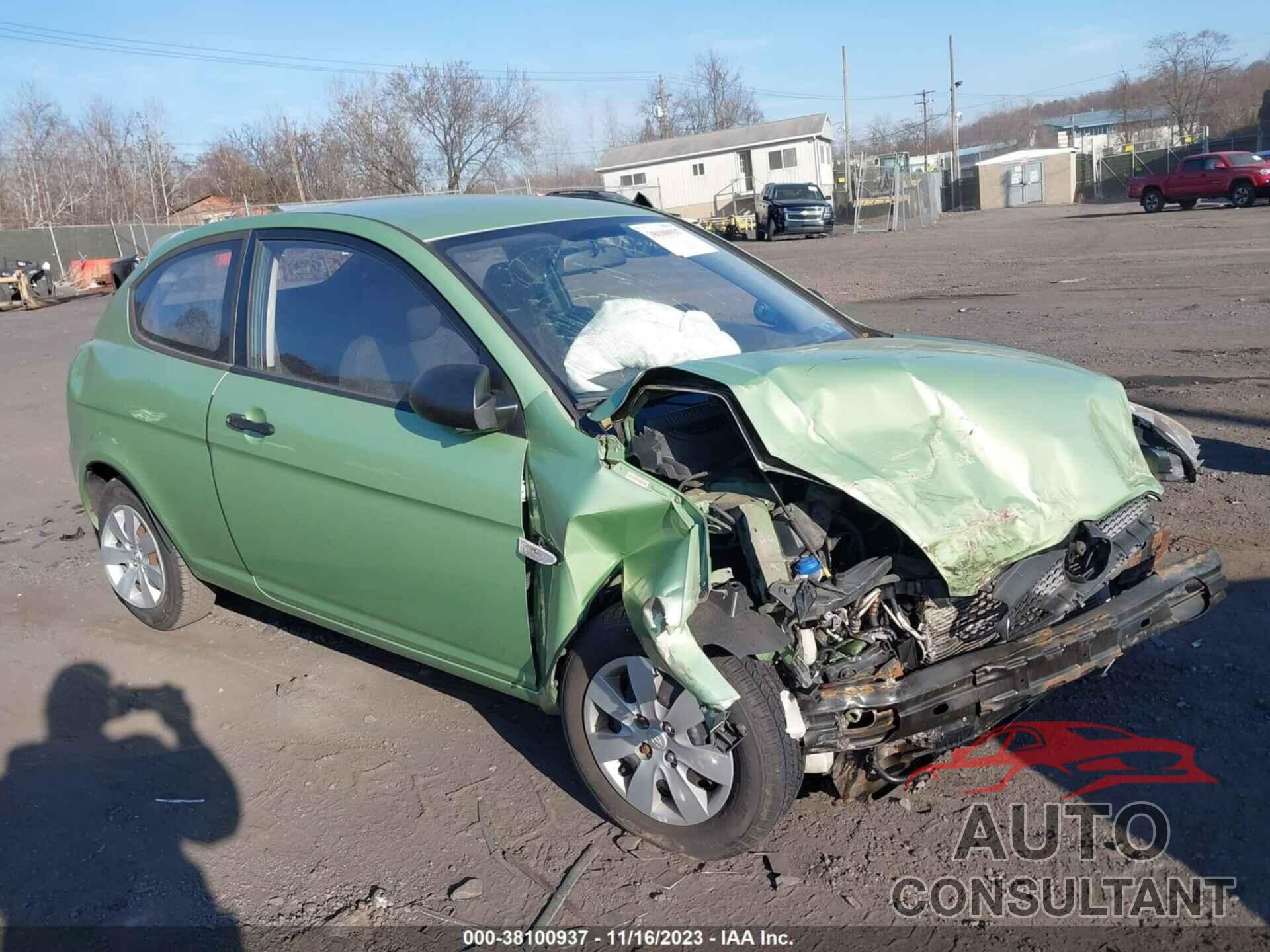 HYUNDAI ACCENT 2009 - KMHCM36C99U114195