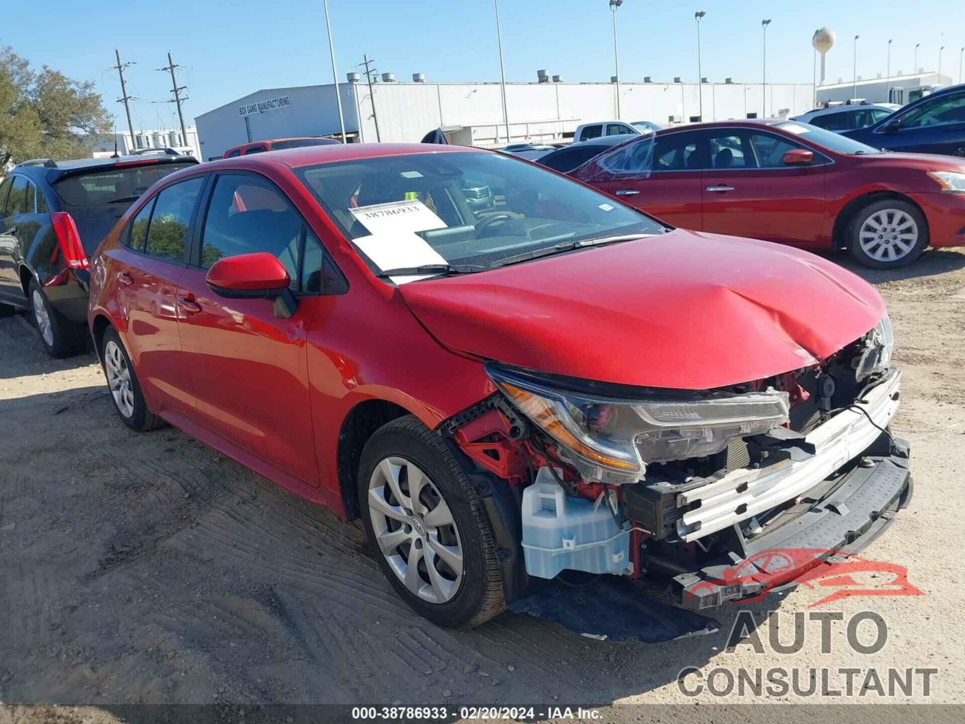 TOYOTA COROLLA 2021 - JTDEPMAE9MJ151518