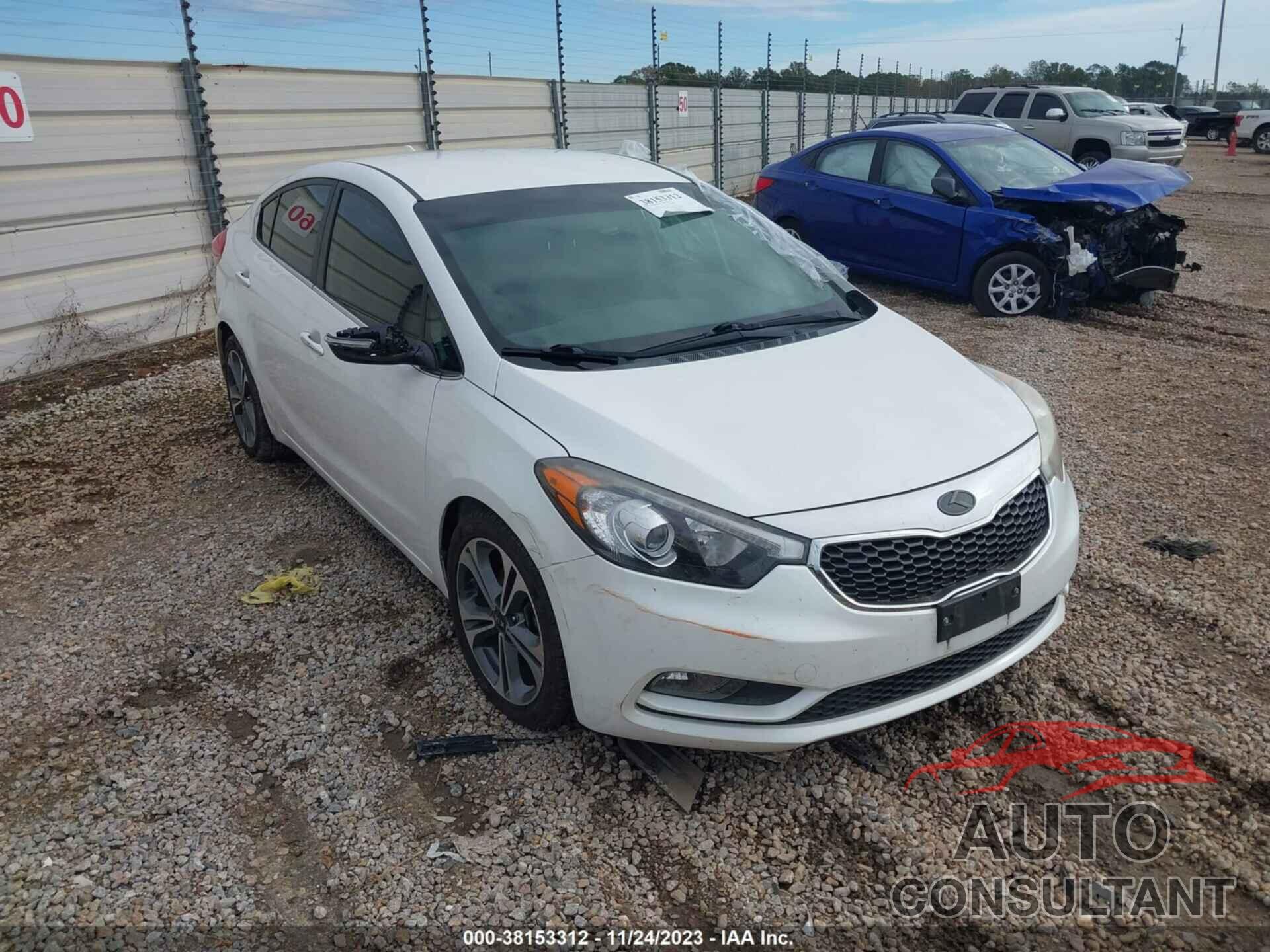 KIA FORTE 2016 - KNAFX4A80G5552934