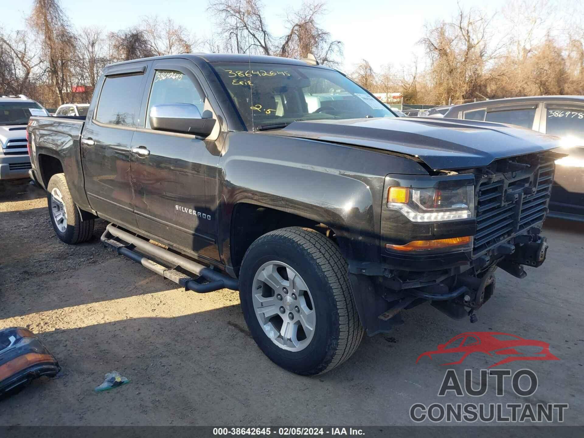 CHEVROLET SILVERADO 1500 2018 - 3GCUKREC7JG388294