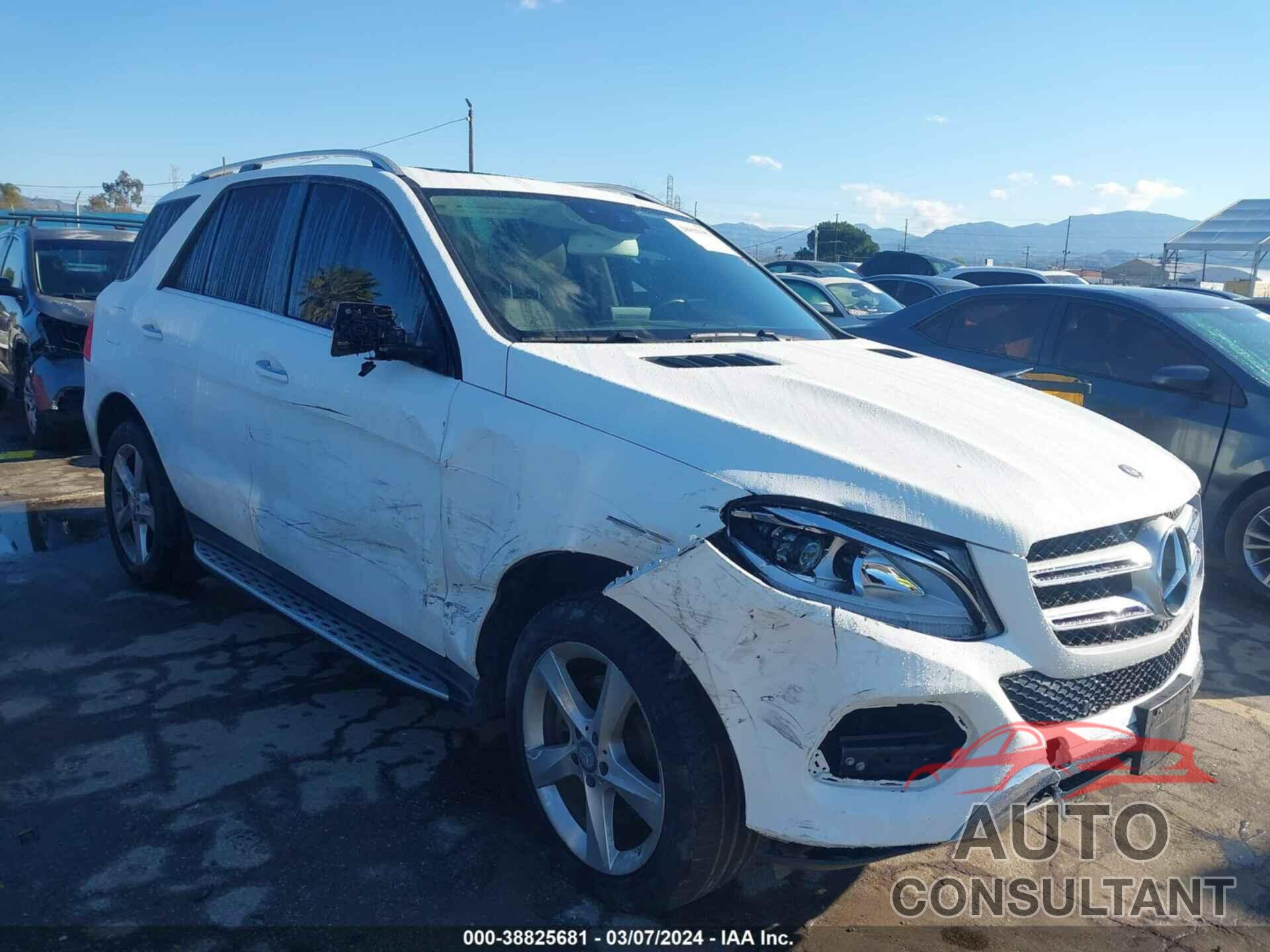 MERCEDES-BENZ GLE 350 2017 - 4JGDA5JB9HA820896
