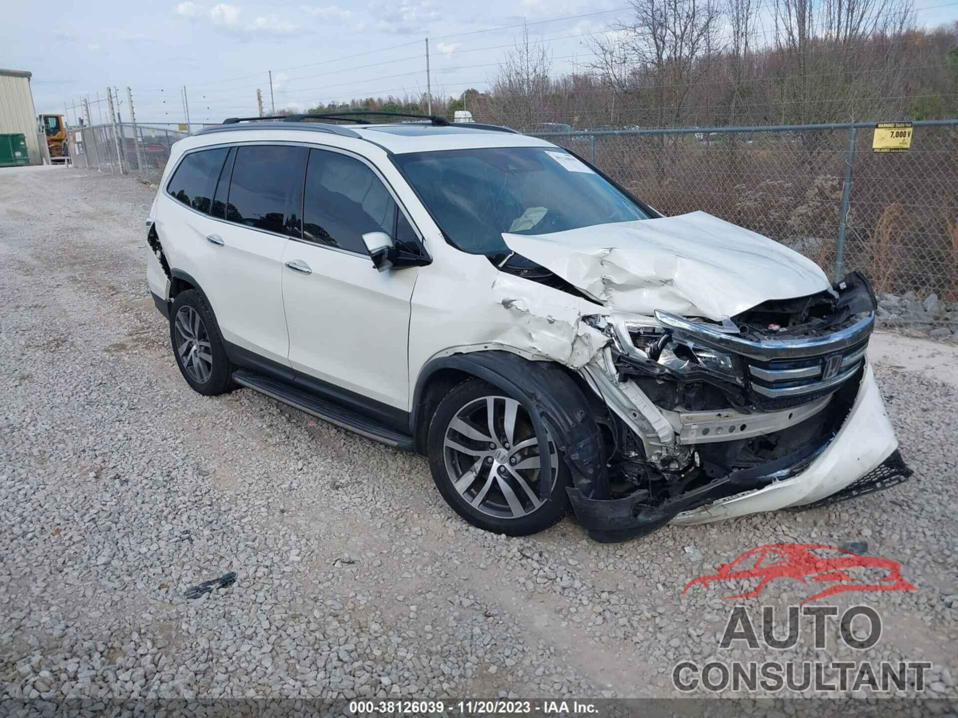 HONDA PILOT 2018 - 5FNYF6H03JB002191