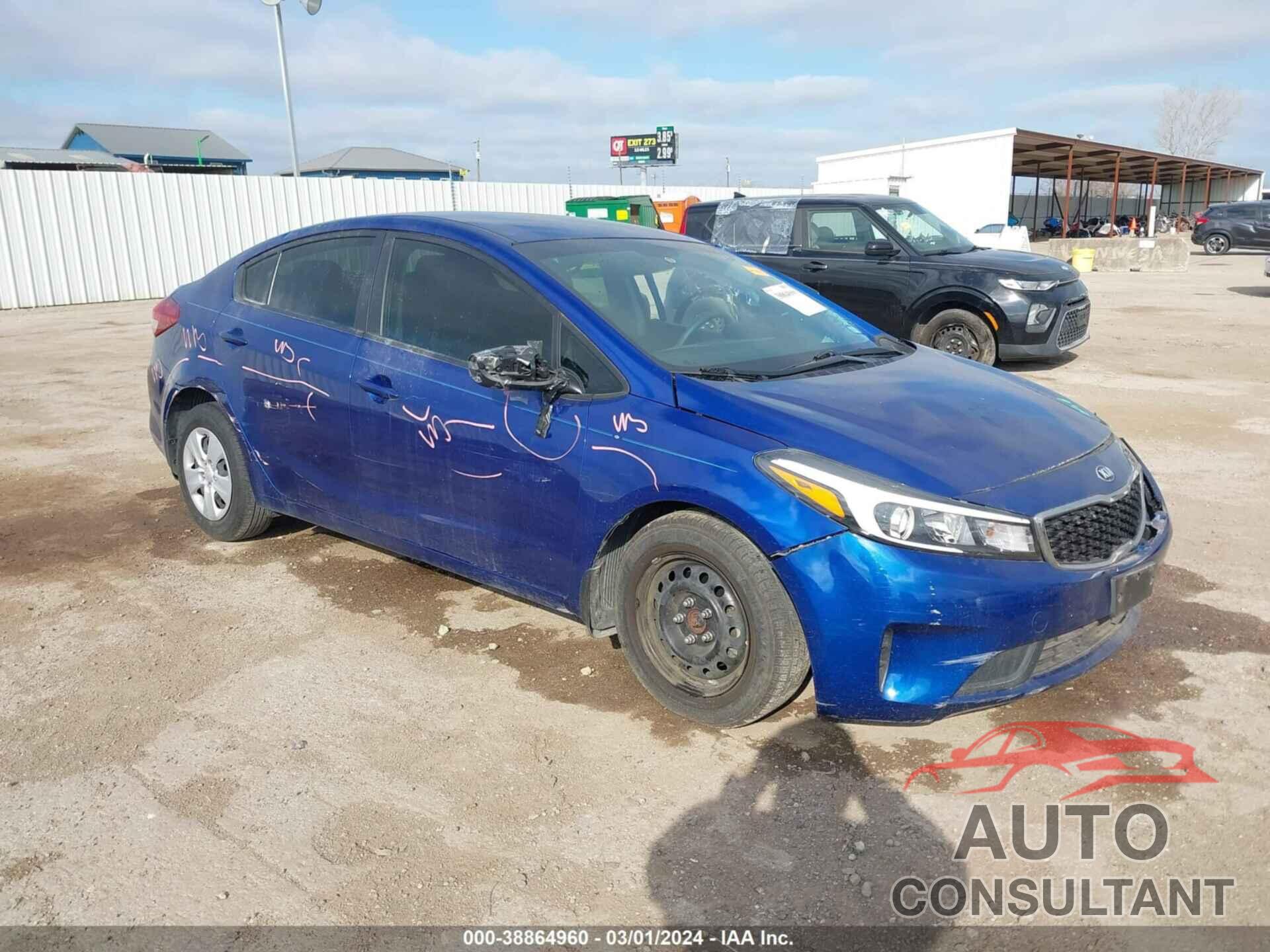 KIA FORTE 2017 - 3KPFK4A71HE063182