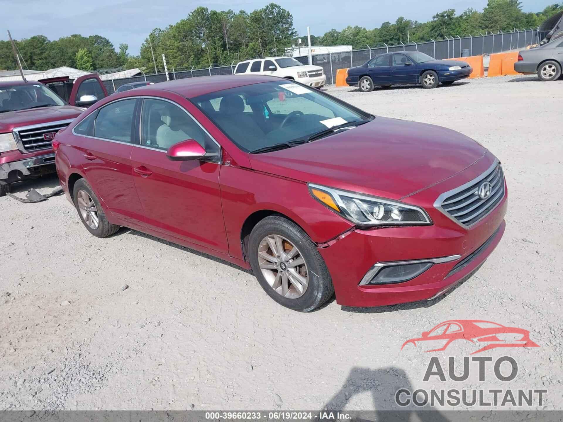 HYUNDAI SONATA 2016 - 5NPE24AF0GH311807