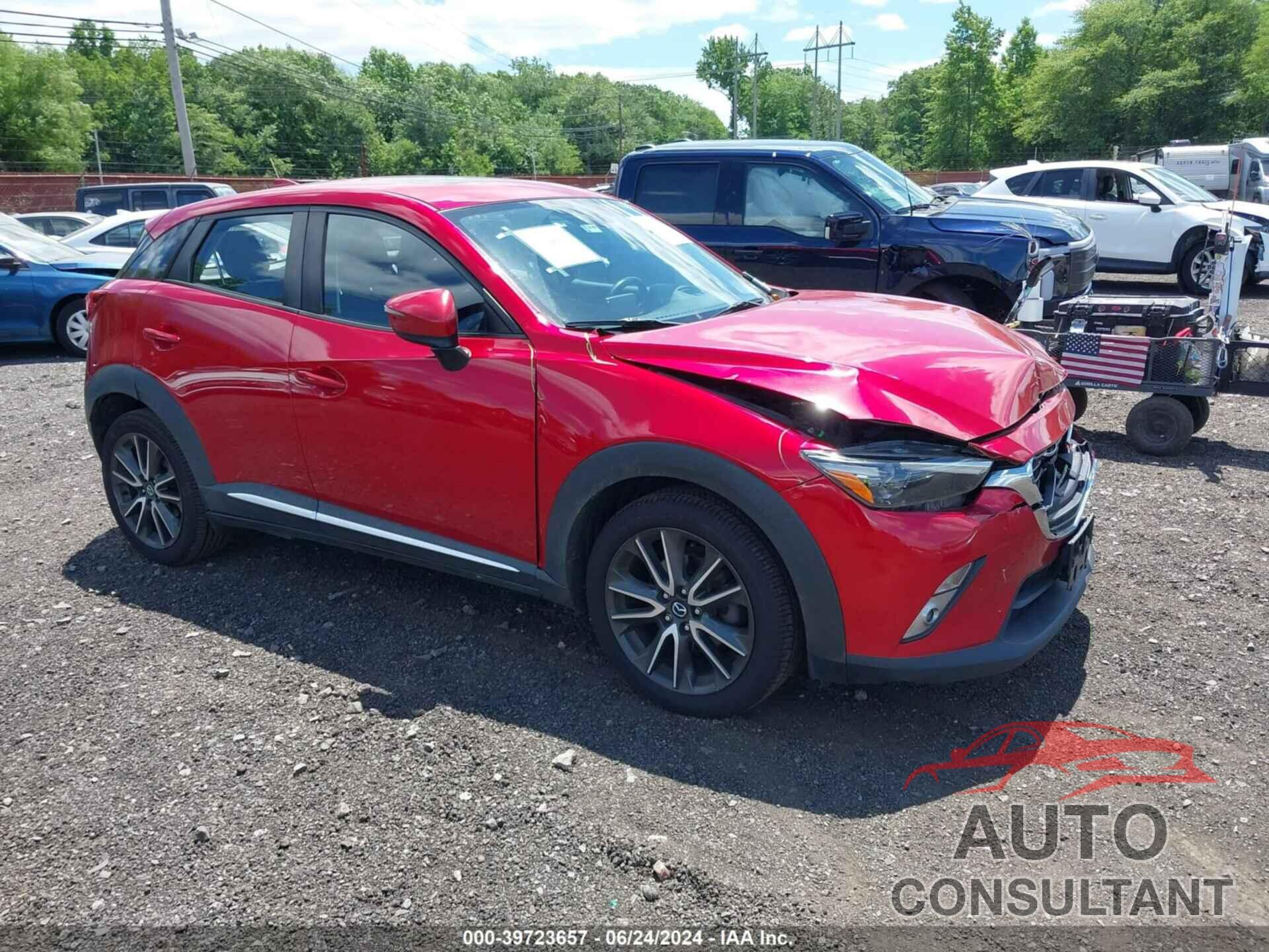 MAZDA CX-3 2017 - JM1DKFD75H0168511