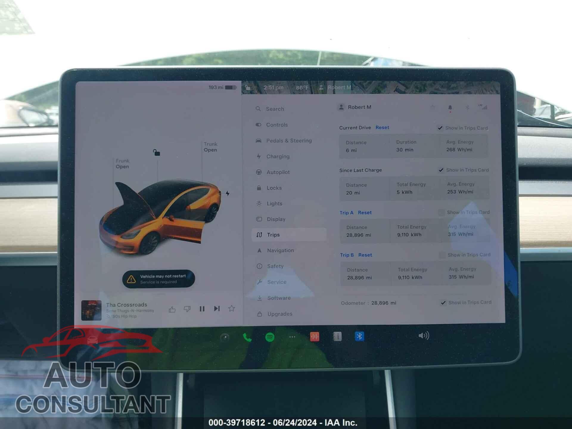 TESLA MODEL 3 2020 - 5YJ3E1EC9LF624263