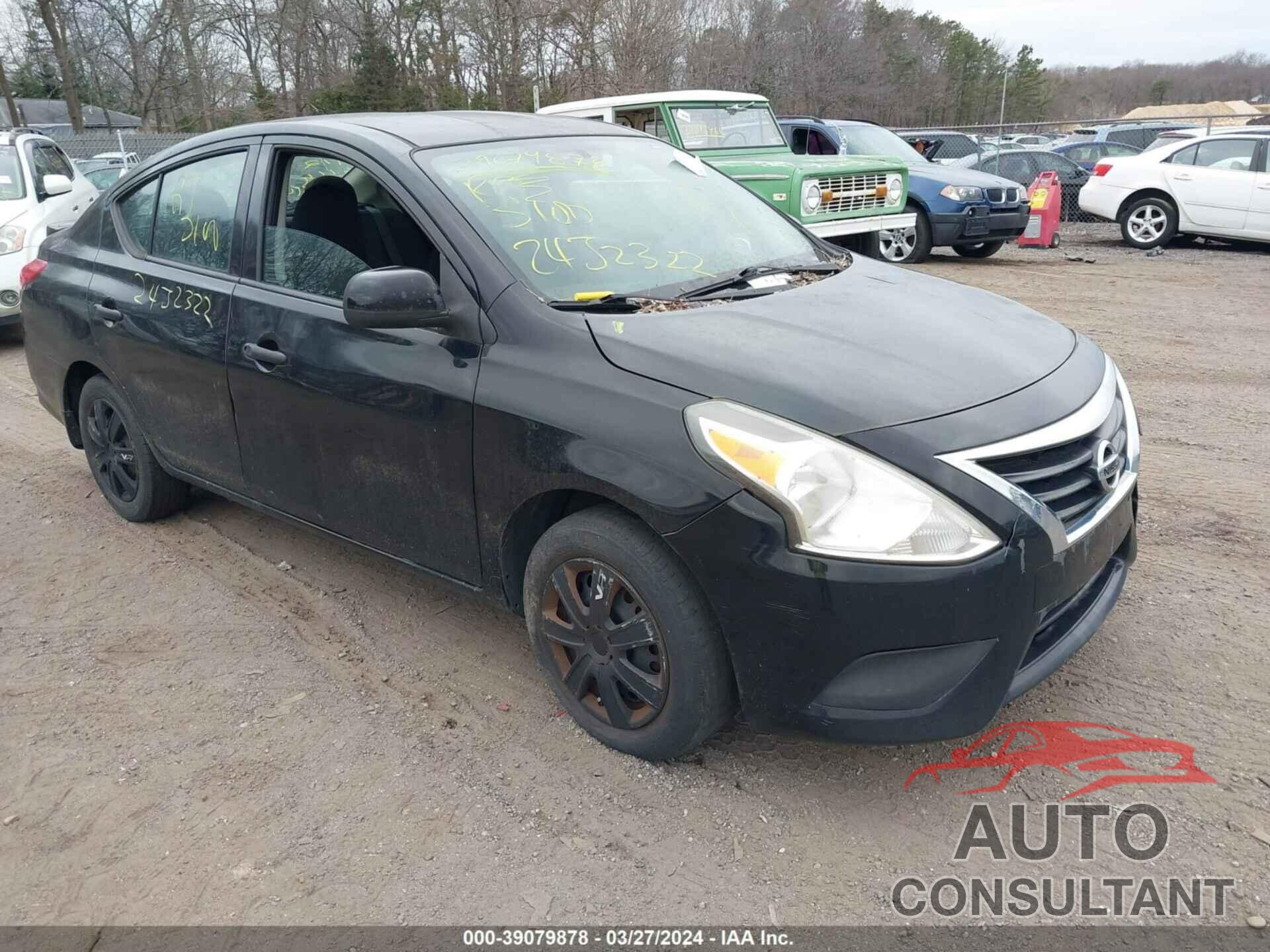 NISSAN VERSA 2017 - 3N1CN7AP0HL810653