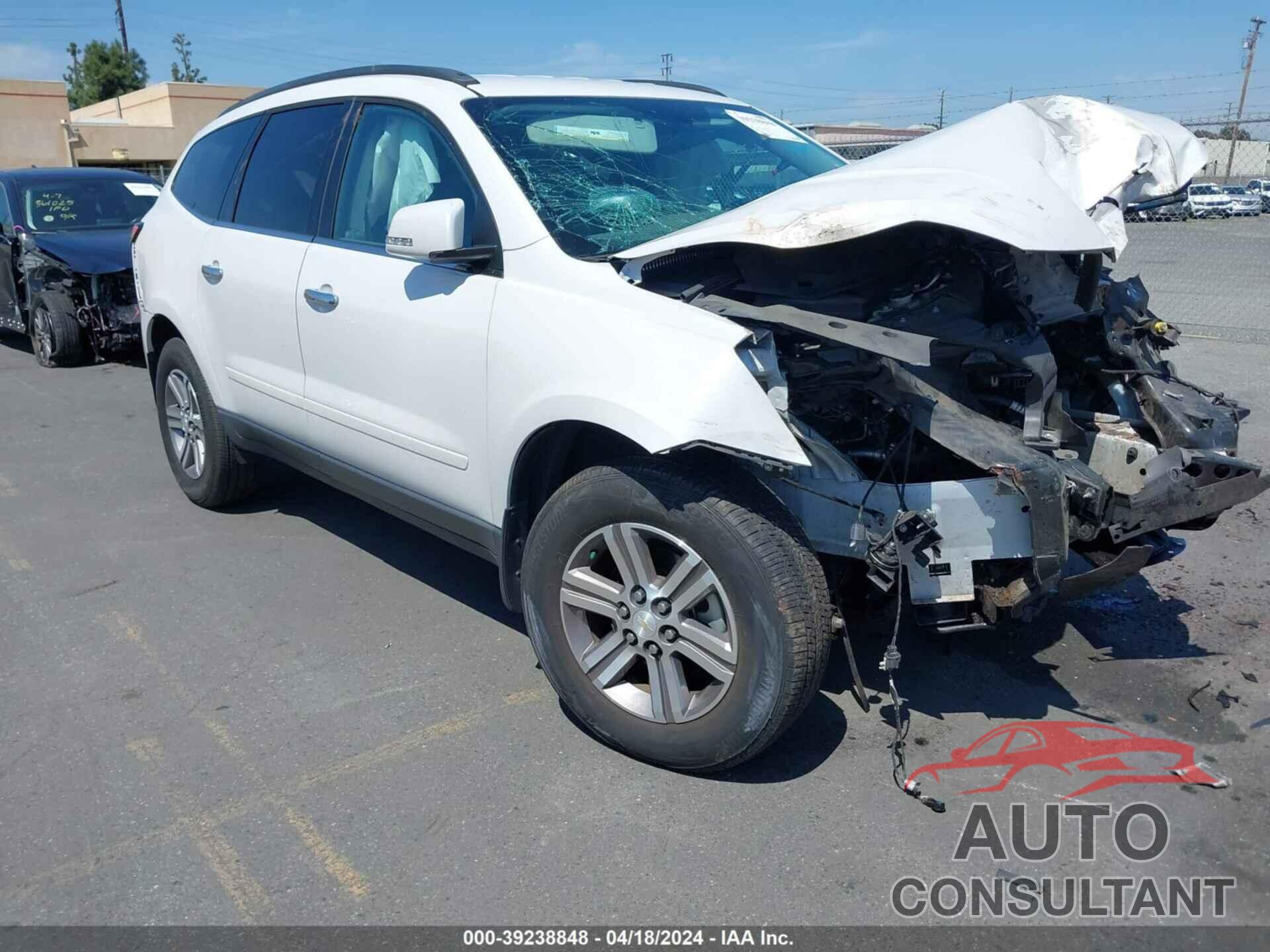 CHEVROLET TRAVERSE 2016 - 1GNKRGKD9GJ347457