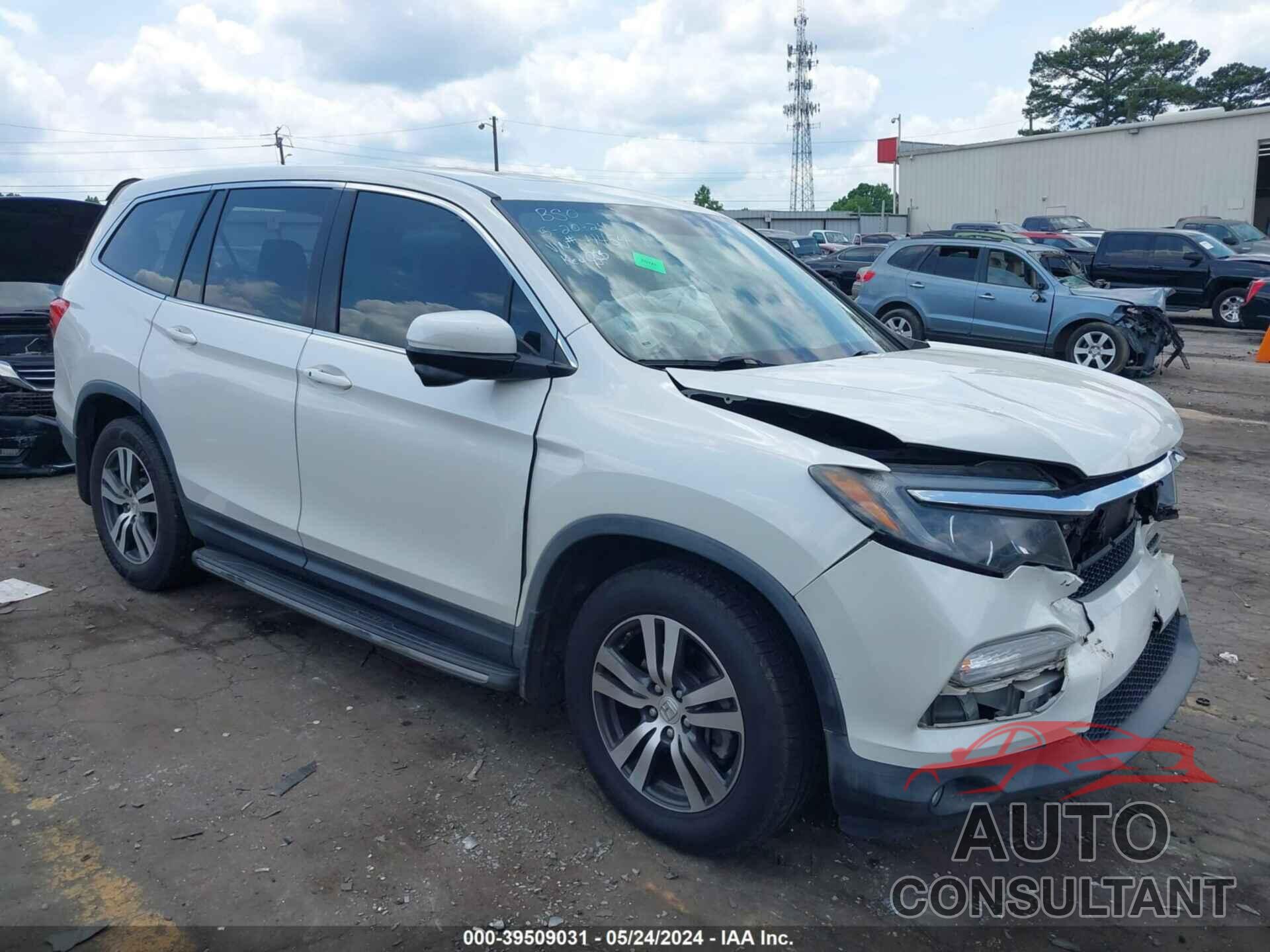 HONDA PILOT 2016 - 5FNYF5H57GB054454