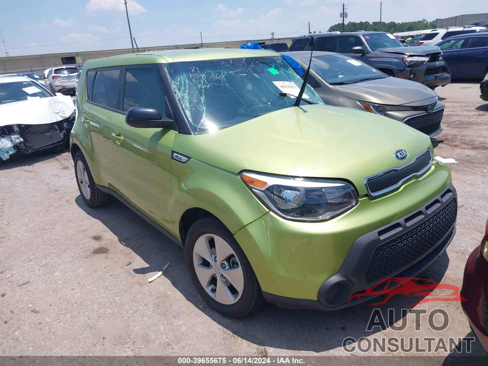 KIA SOUL 2016 - KNDJN2A25G7839337