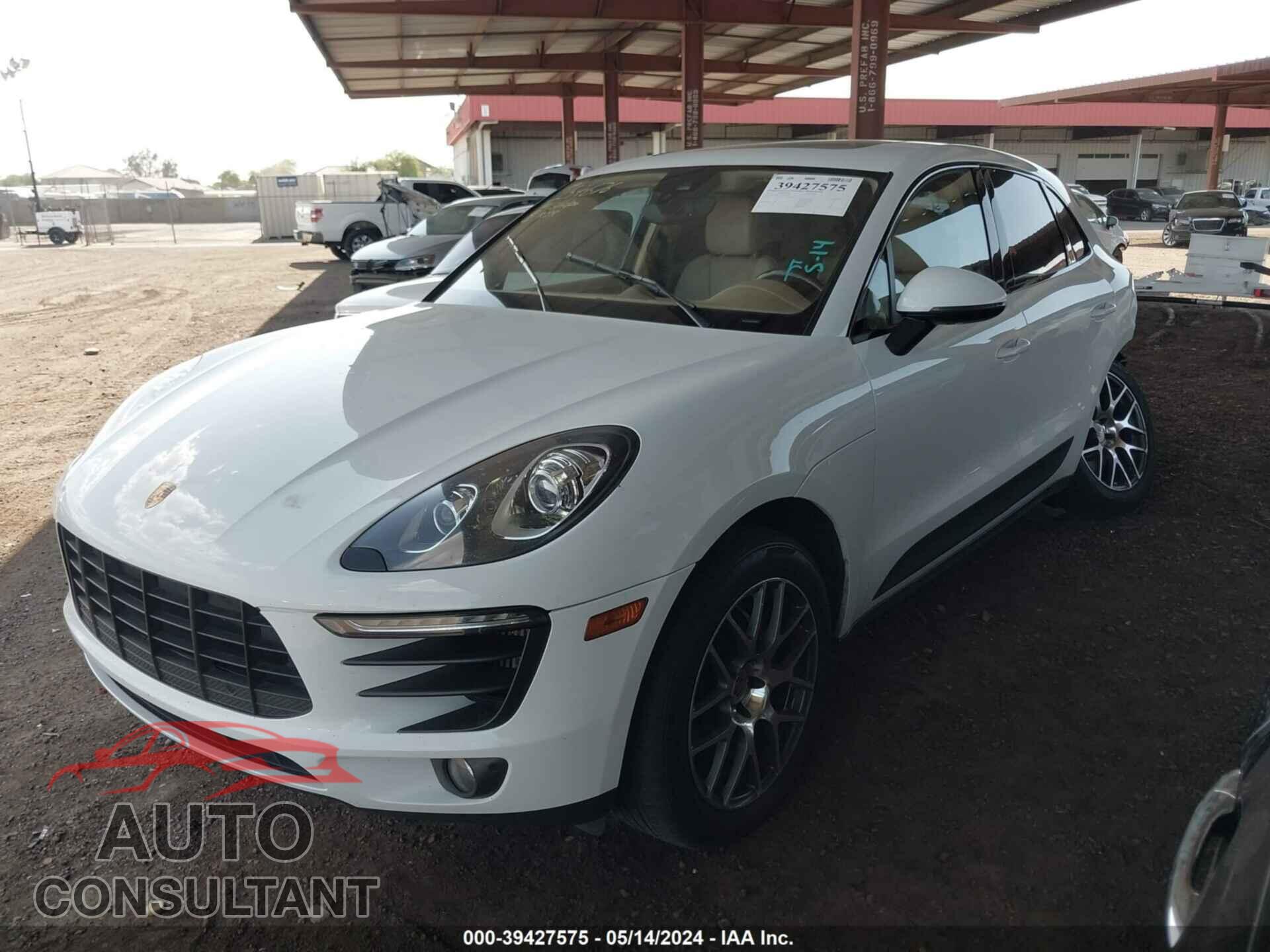 PORSCHE MACAN 2017 - WP1AB2A53HLB12871