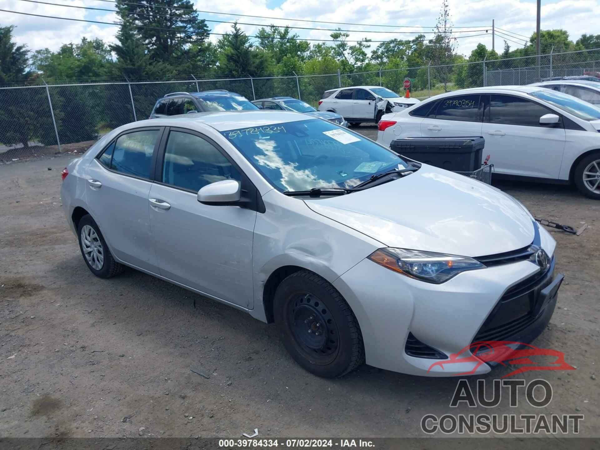 TOYOTA COROLLA 2017 - 2T1BURHE6HC930603