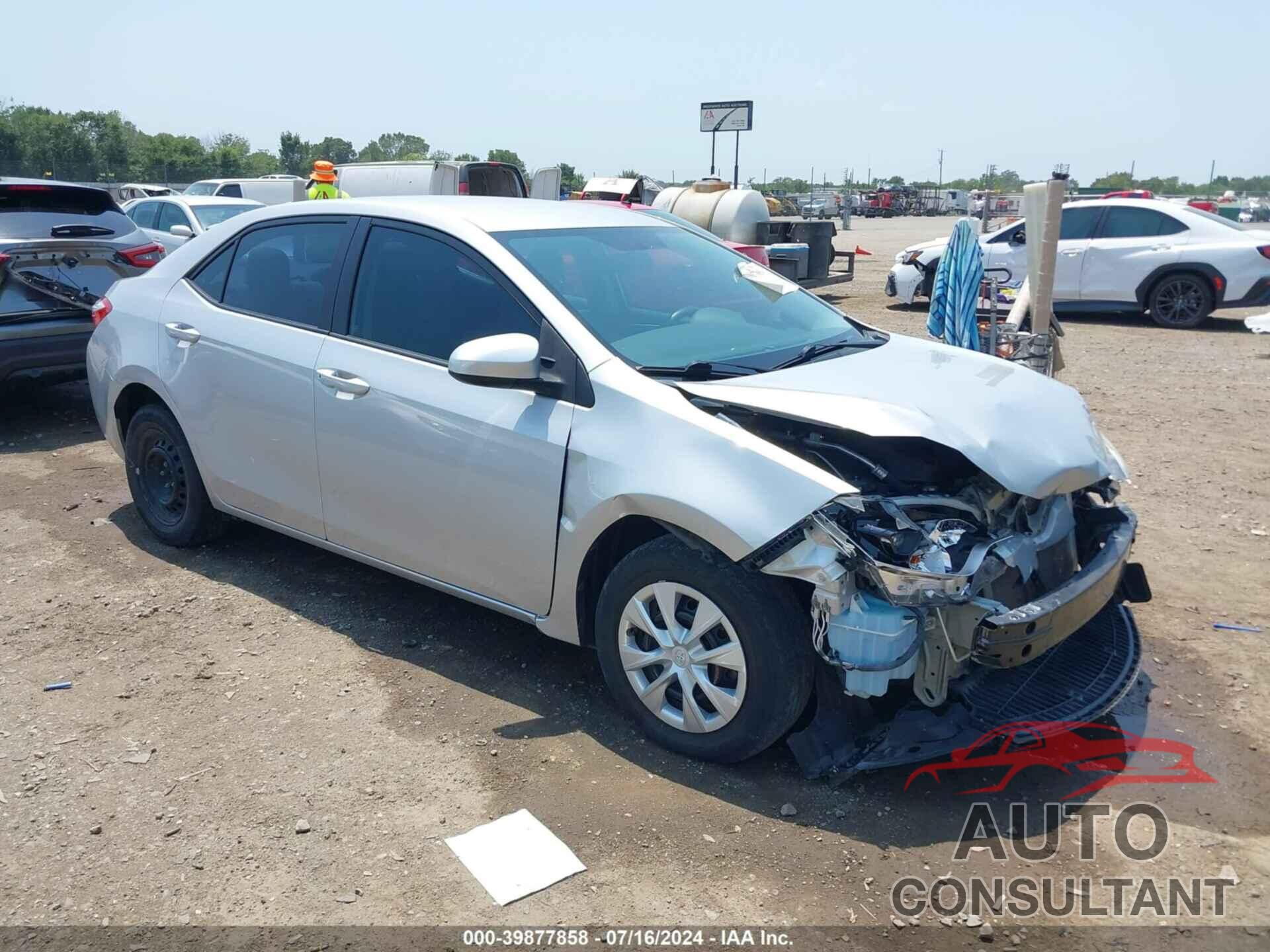 TOYOTA COROLLA 2016 - 5YFBURHE1GP382038