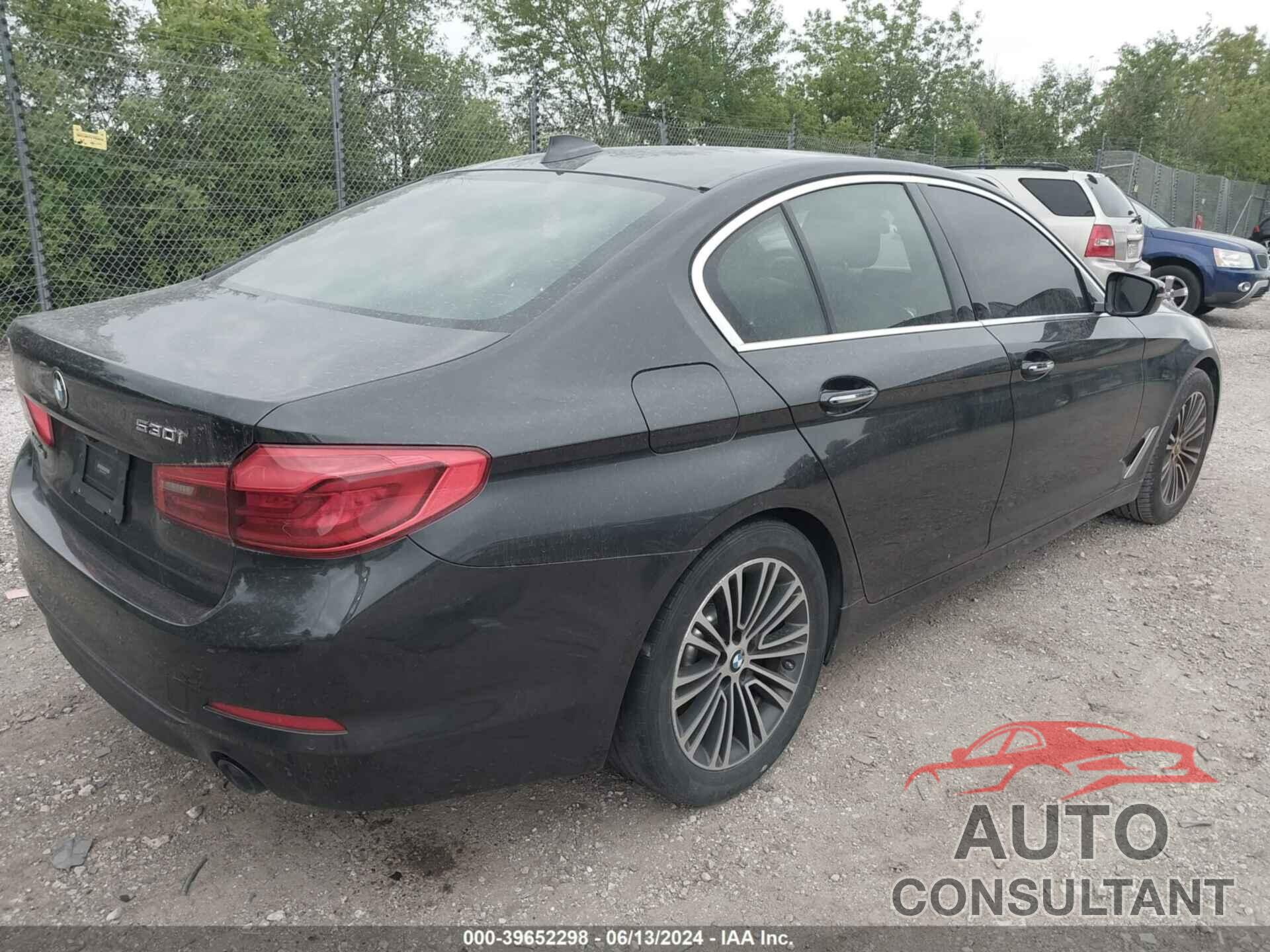 BMW 530I 2018 - WBAJA5C56JWA35811