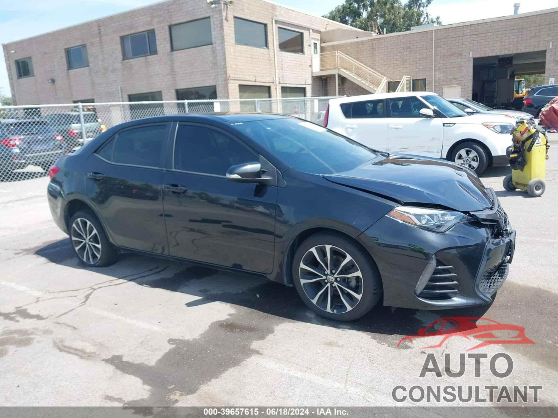 TOYOTA COROLLA 2018 - 2T1BURHE8JC091172