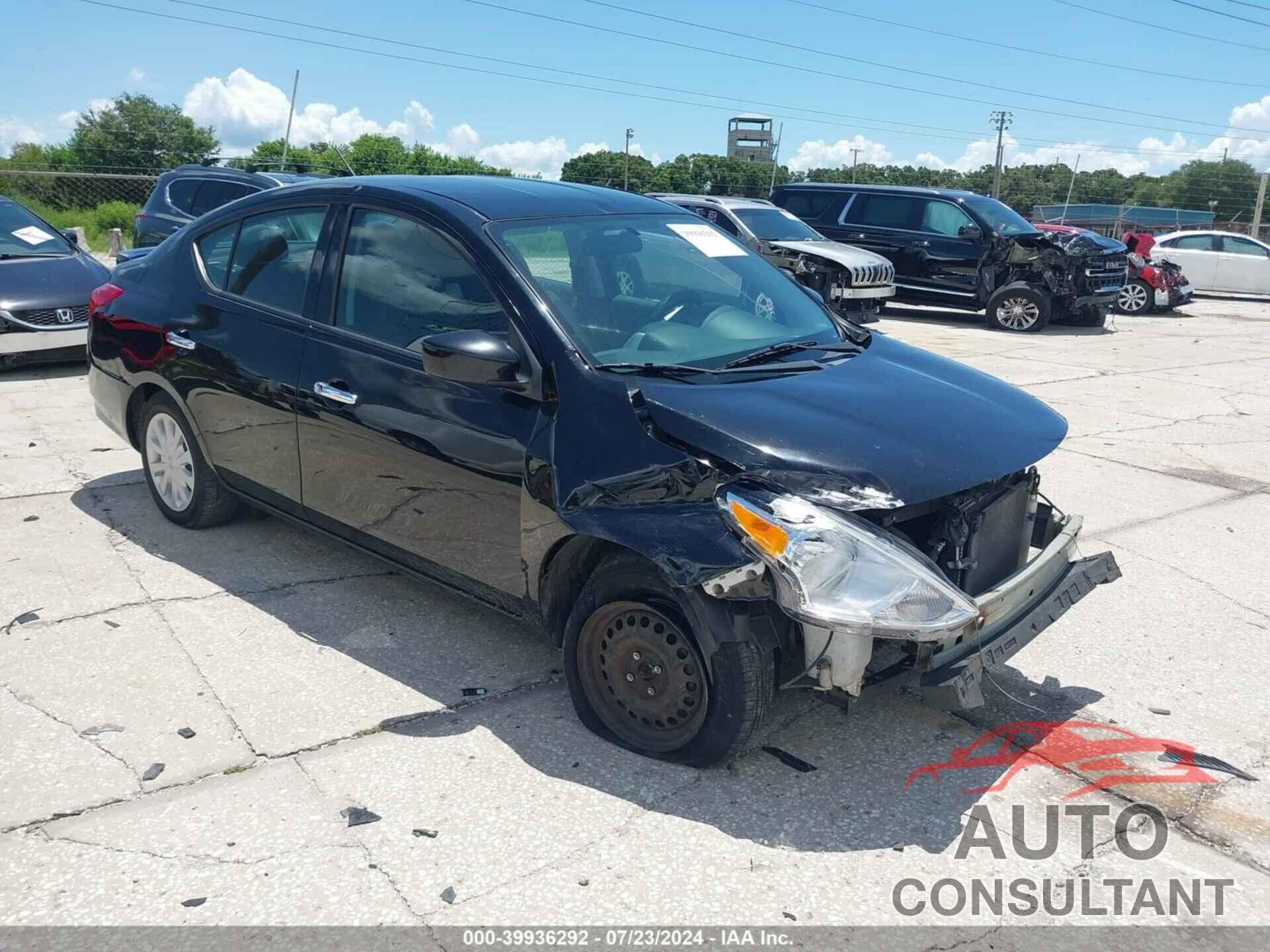 NISSAN VERSA 2019 - 3N1CN7AP2KL802206