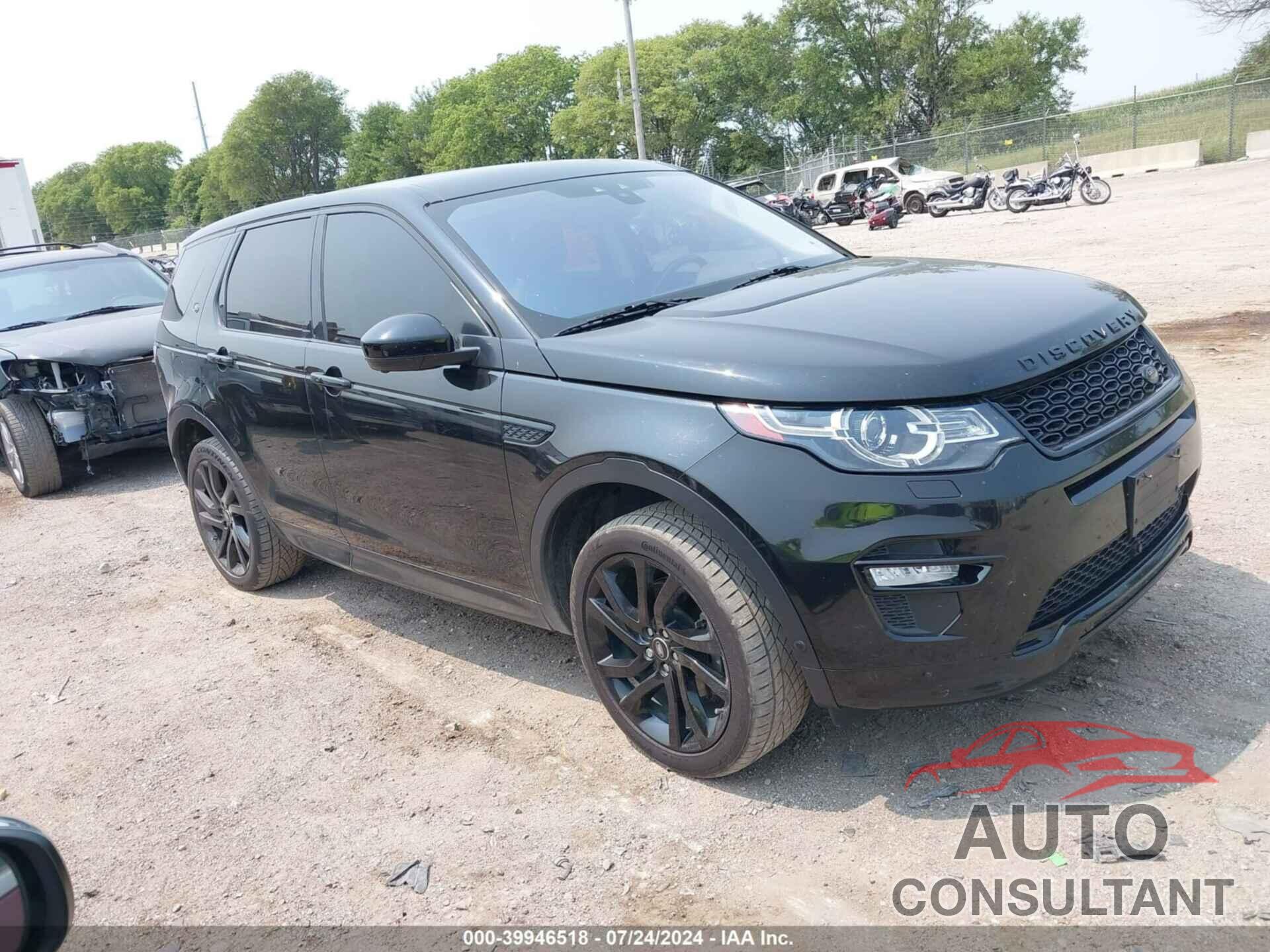 LAND ROVER DISCOVERY SPORT 2017 - SALCR2BG8HH662357