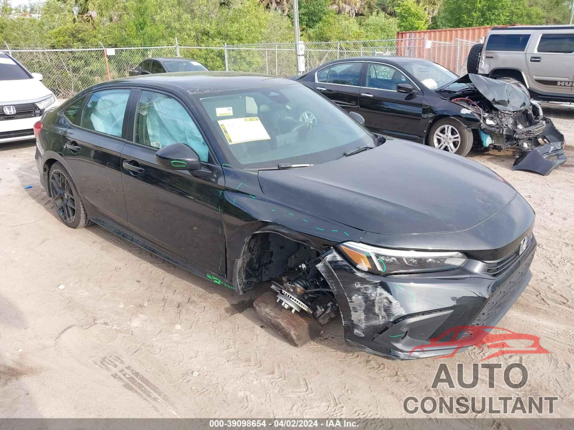 HONDA CIVIC 2023 - 2HGFE2F55PH509776