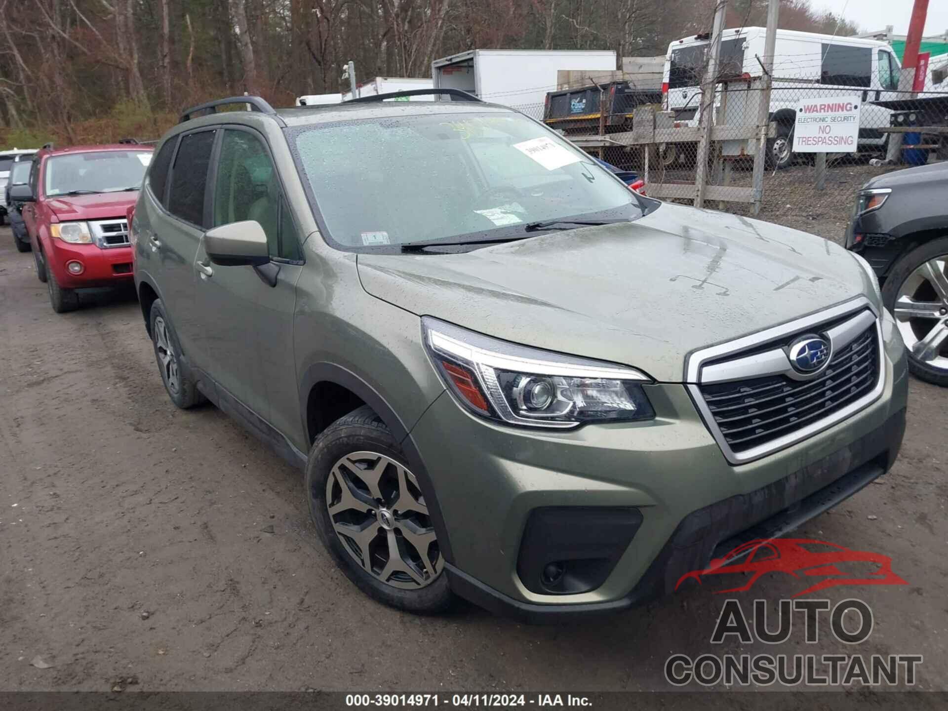 SUBARU FORESTER 2019 - JF2SKAGC9KH404526