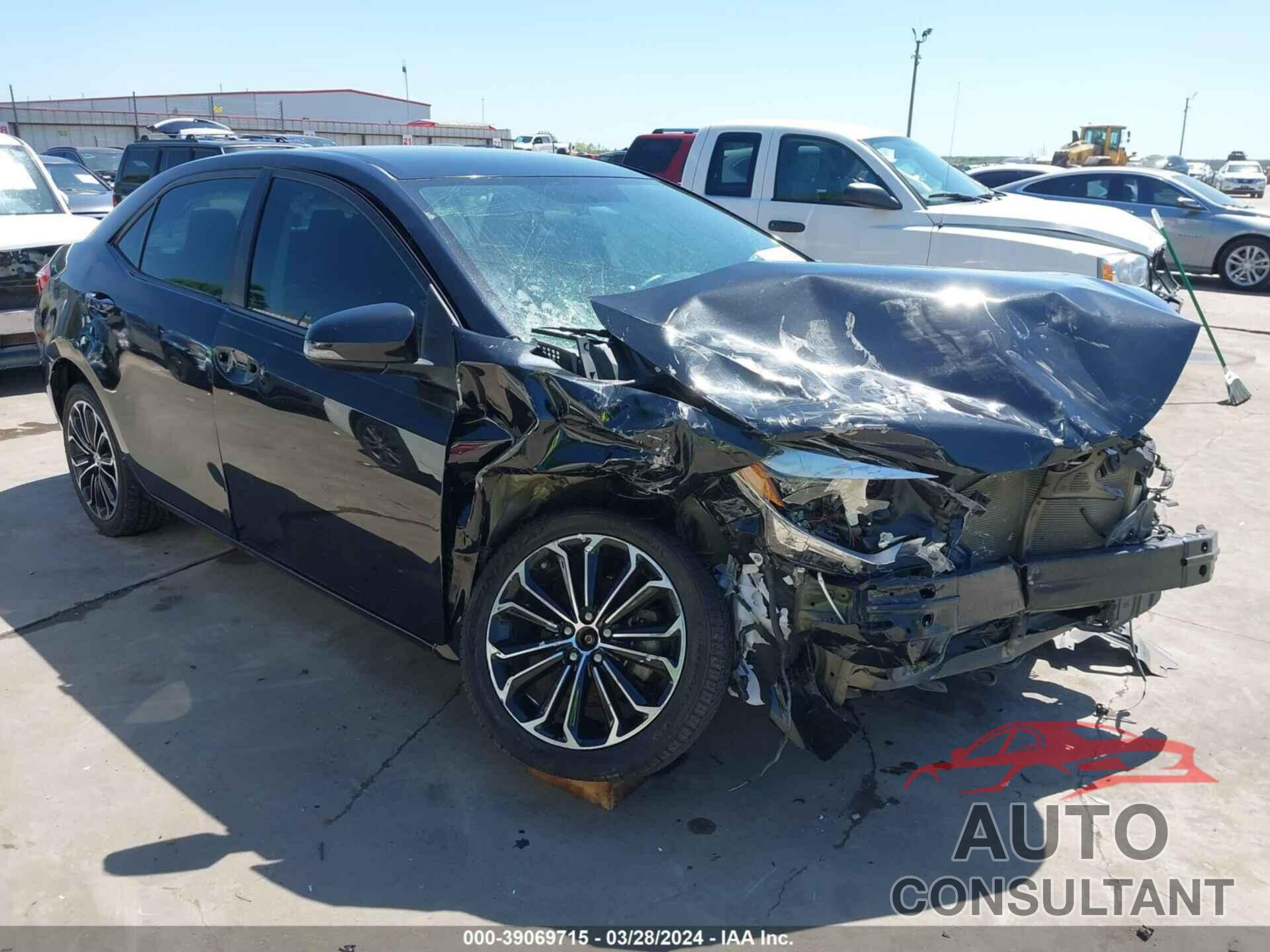 TOYOTA COROLLA 2016 - 5YFBURHE2GP423258