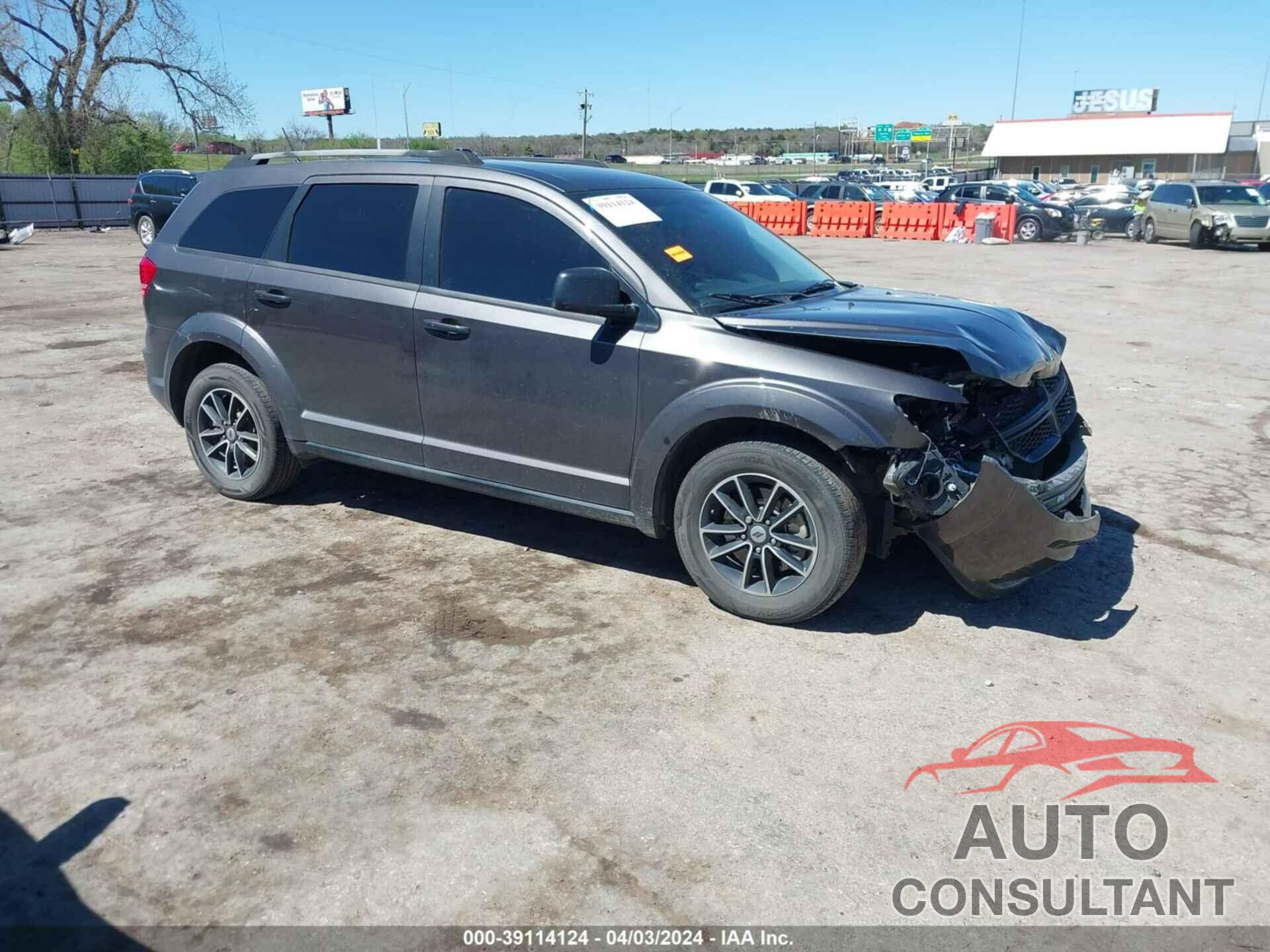 DODGE JOURNEY 2018 - 3C4PDCAB2JT448412