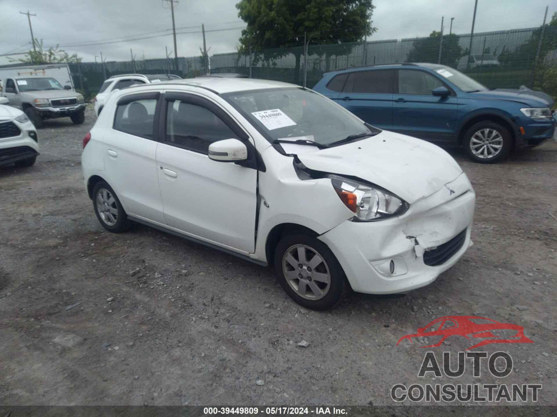 MITSUBISHI MIRAGE 2015 - ML32A4HJ8FH031424