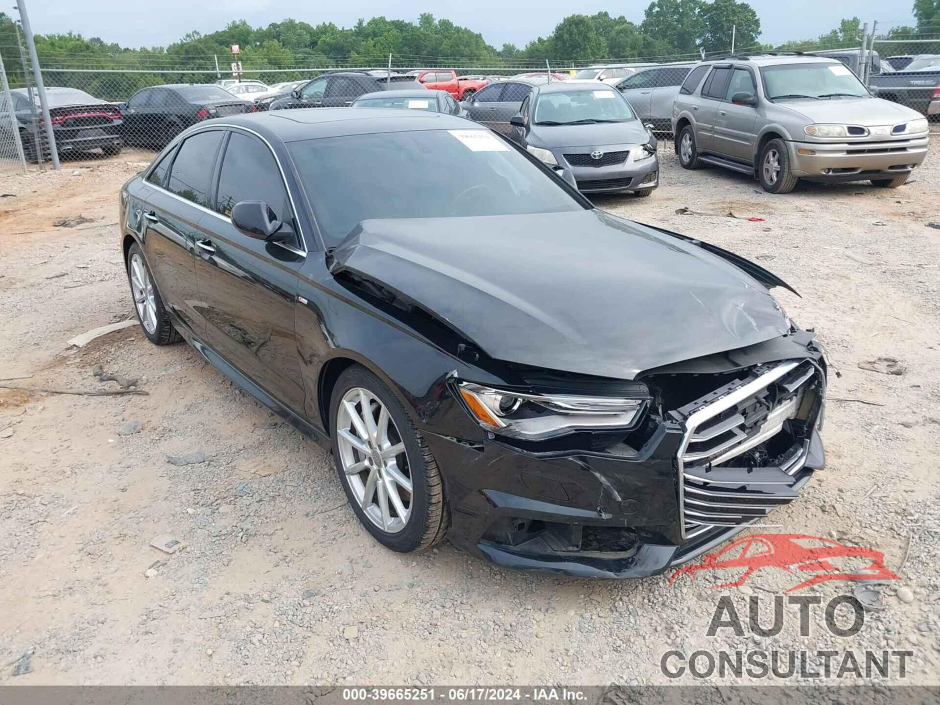 AUDI A6 2017 - WAUG8AFC6HN114563