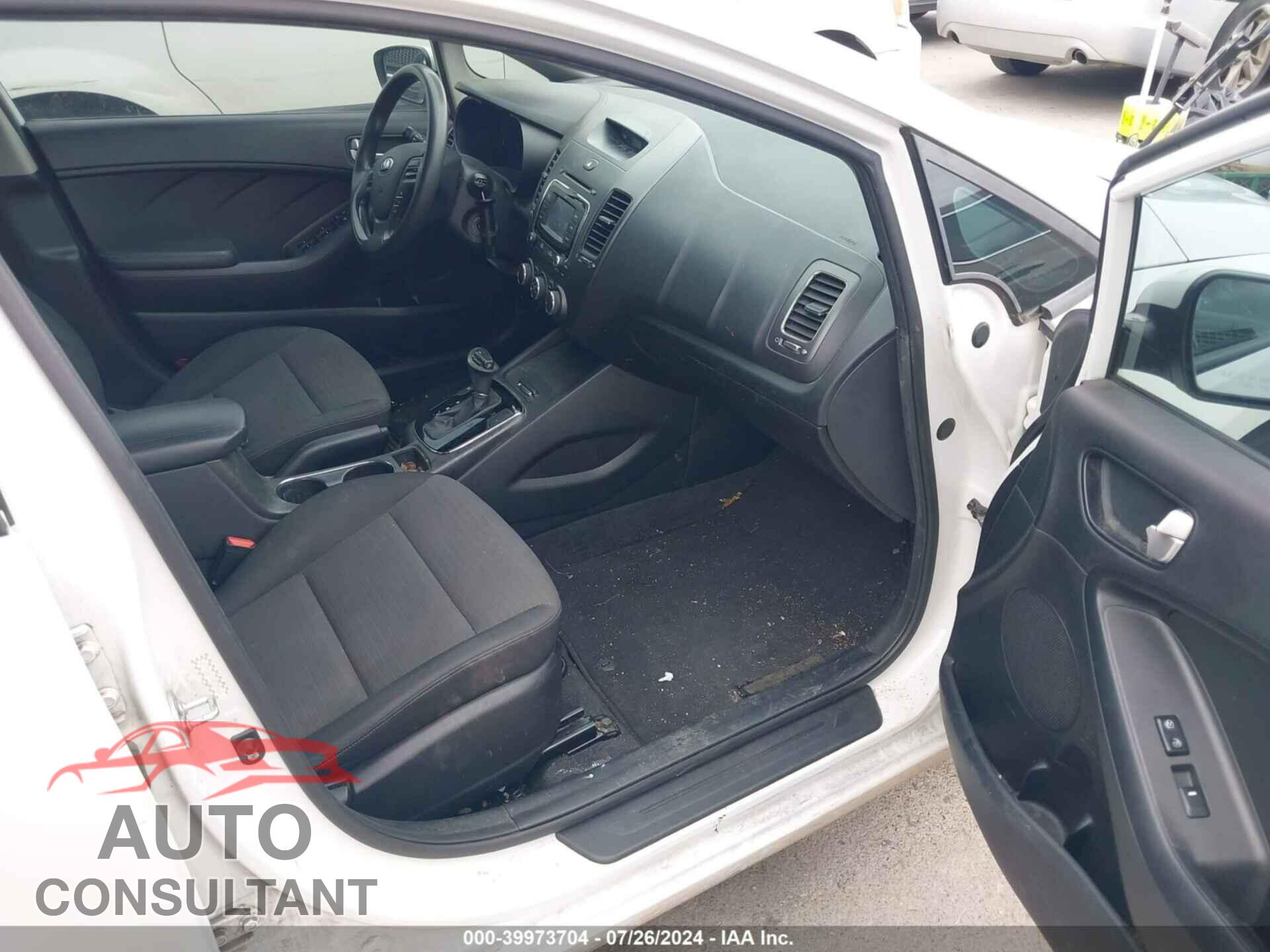 KIA FORTE 2017 - 3KPFL4A74HE059365