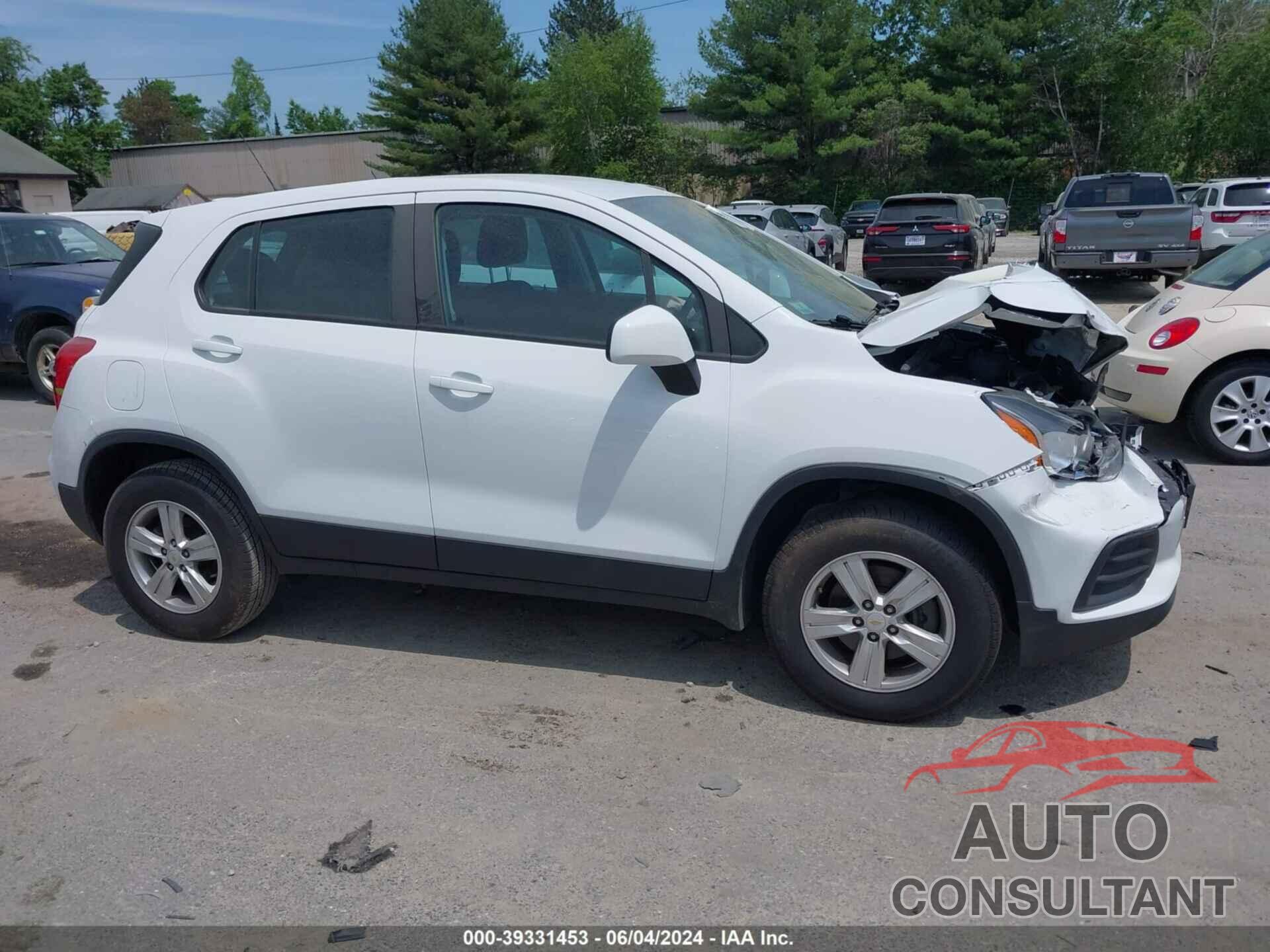 CHEVROLET TRAX 2020 - KL7CJNSB6LB072218