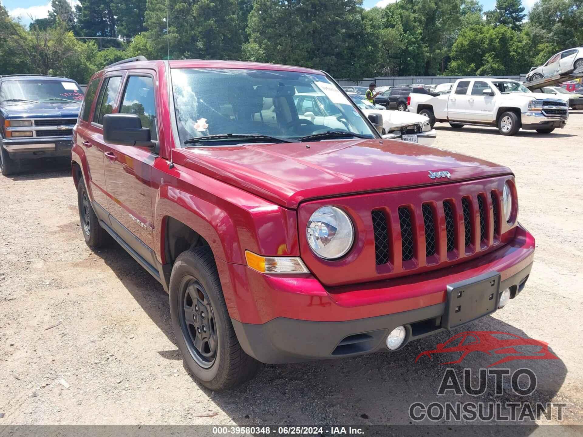 JEEP PATRIOT 2016 - 1C4NJPBA7GD589018