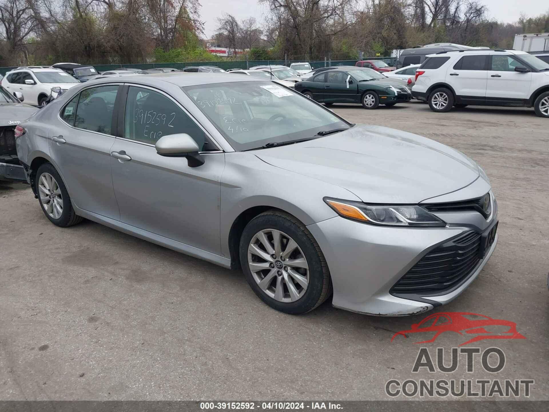 TOYOTA CAMRY 2019 - 4T1B11HKXKU256171