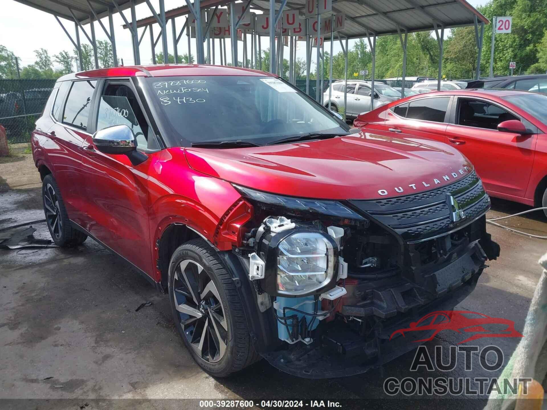 MITSUBISHI OUTLANDER 2022 - JA4J4TA88NZ045358