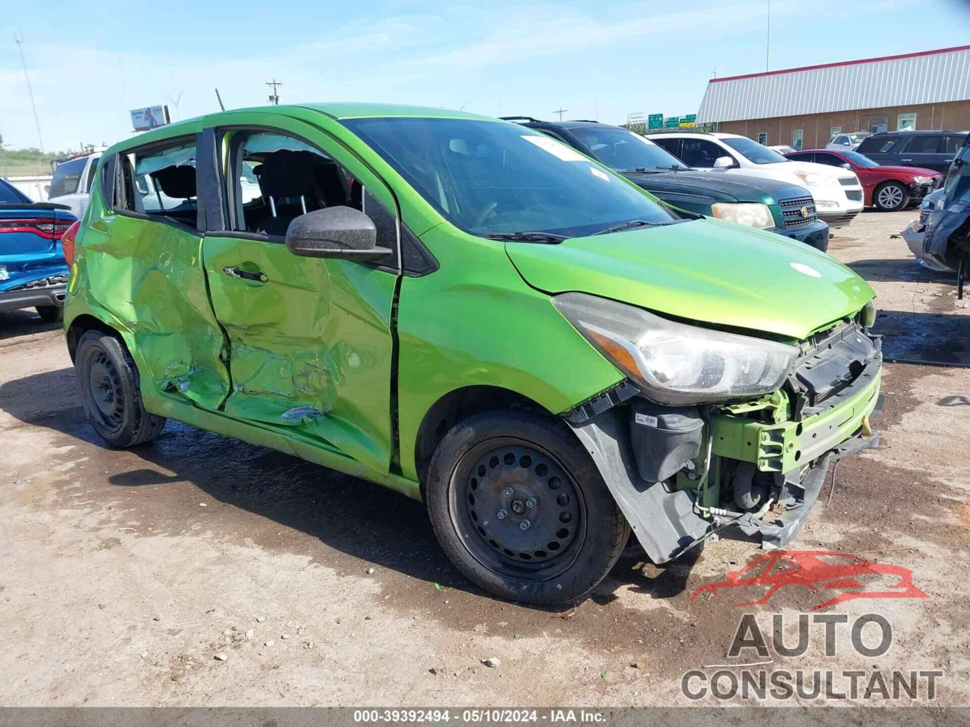 CHEVROLET SPARK 2016 - KL8CB6SA1GC585902