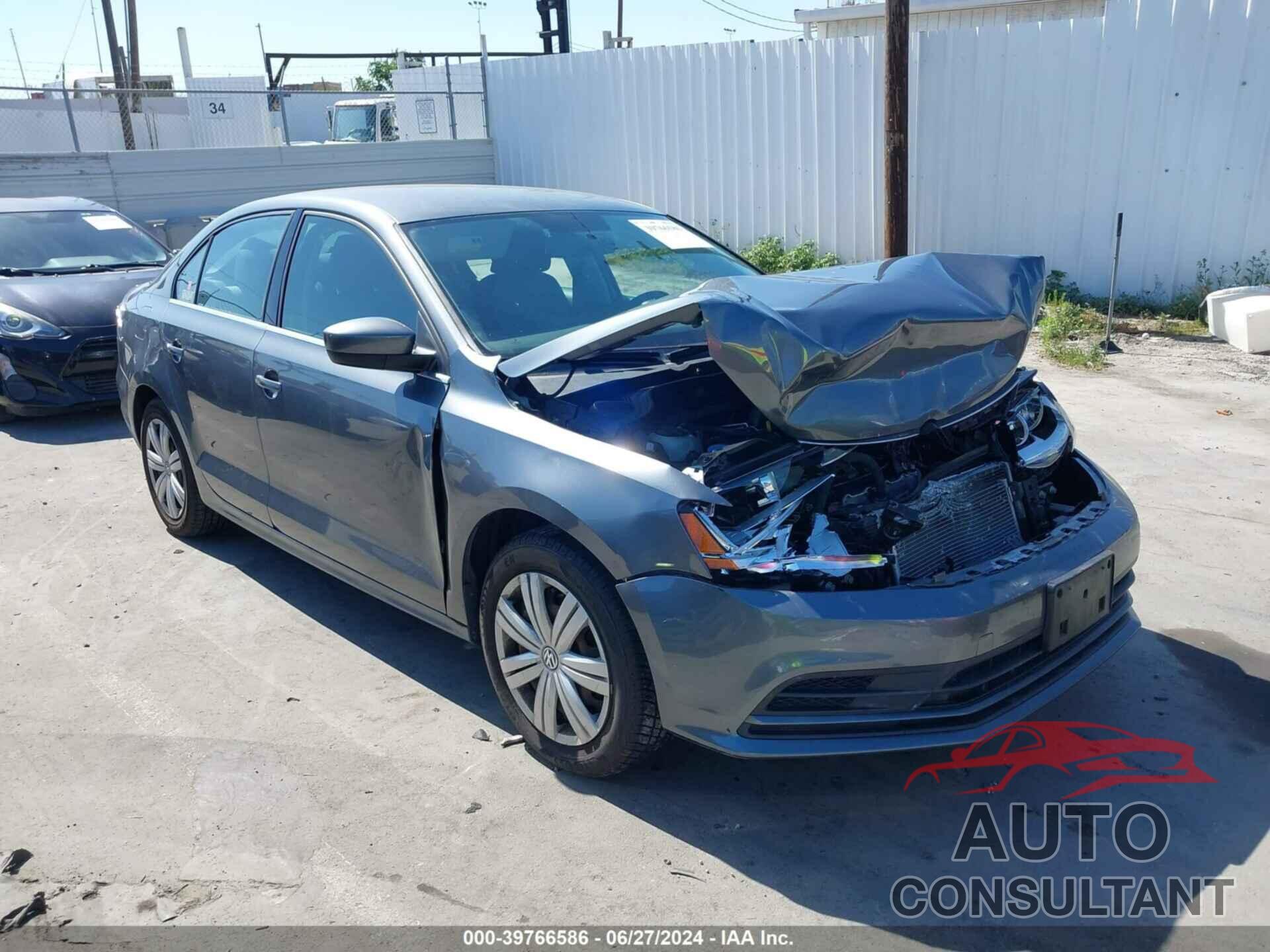 VOLKSWAGEN JETTA 2017 - 3VW2B7AJ0HM288000